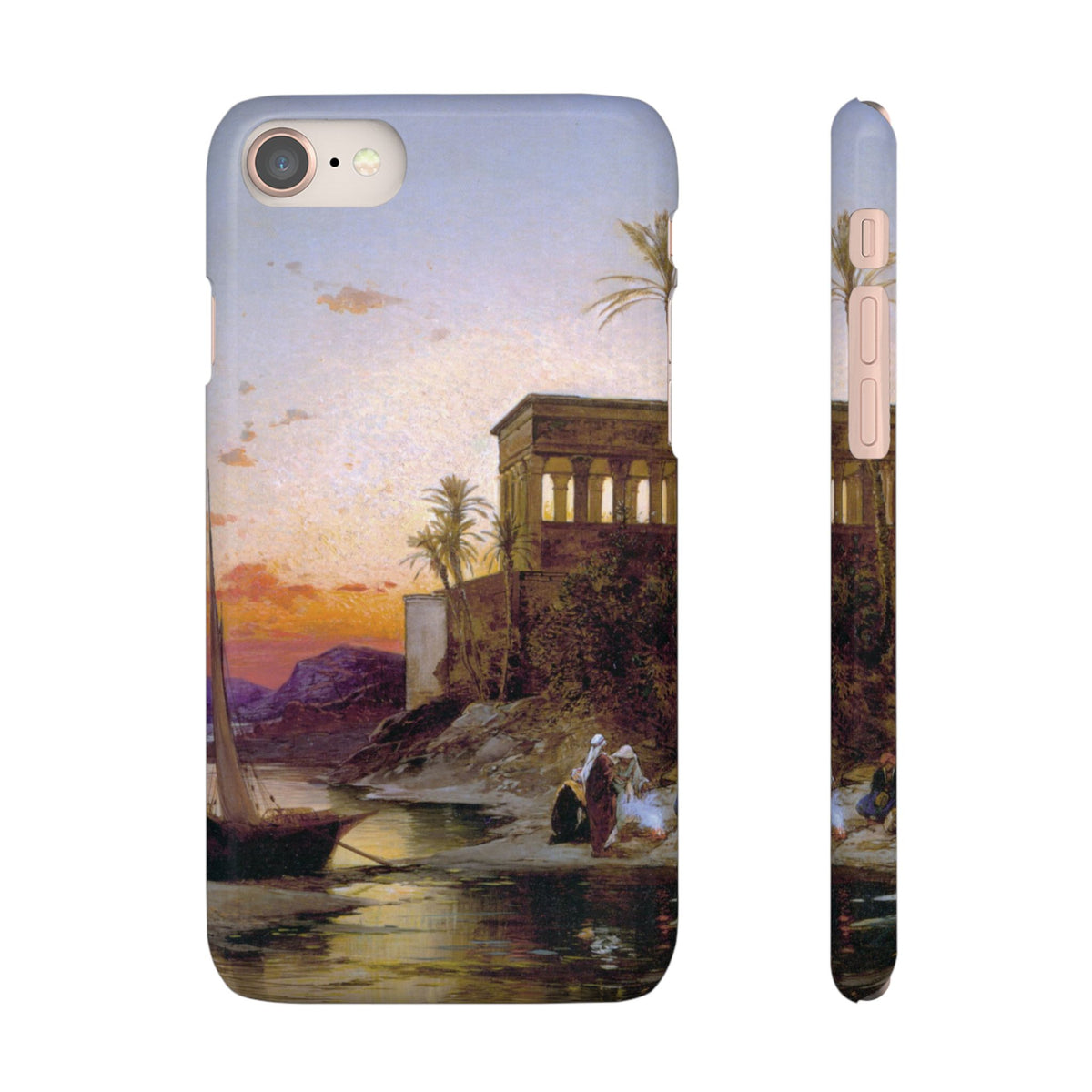 The Kiosk of Trajan by Hermann Corrodi - iPhone Slim Case