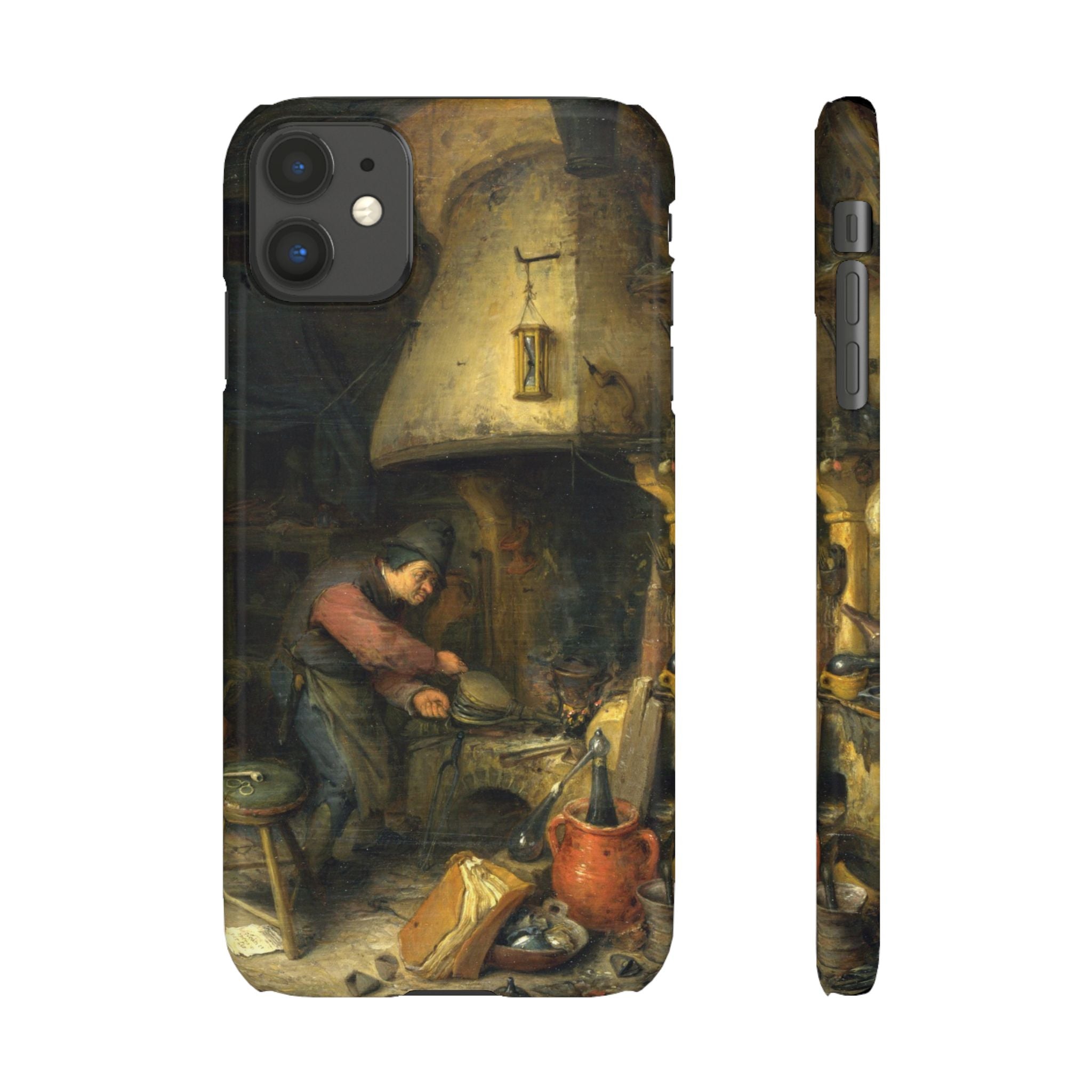 The Alchemist by Adriaen van Ostade - iPhone Slim Case