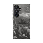The Wolves and The Sheep by Gustave Dore - Samsung Tough Case