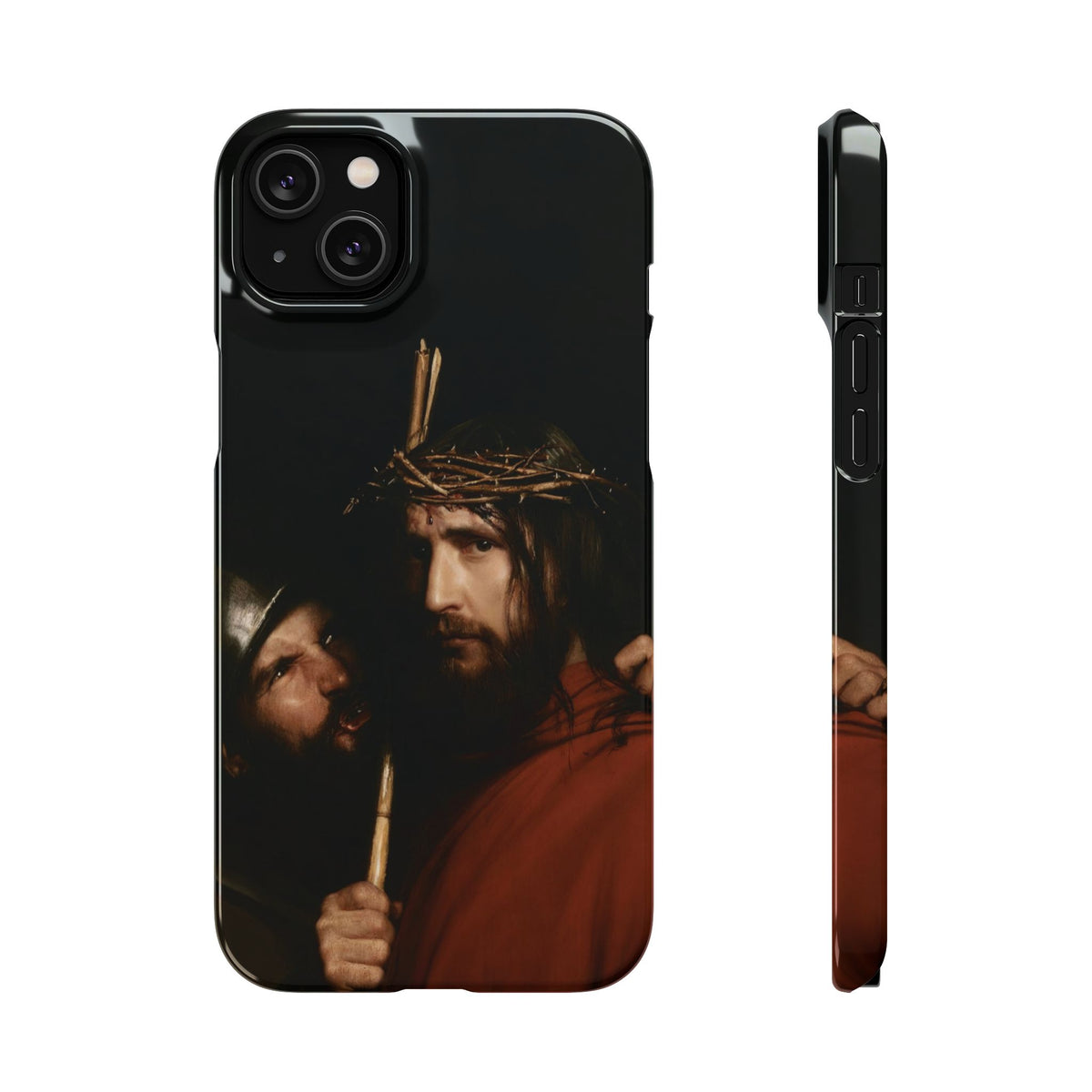 The Mocking of Christ by Carl Bloch - iPhone Slim Case