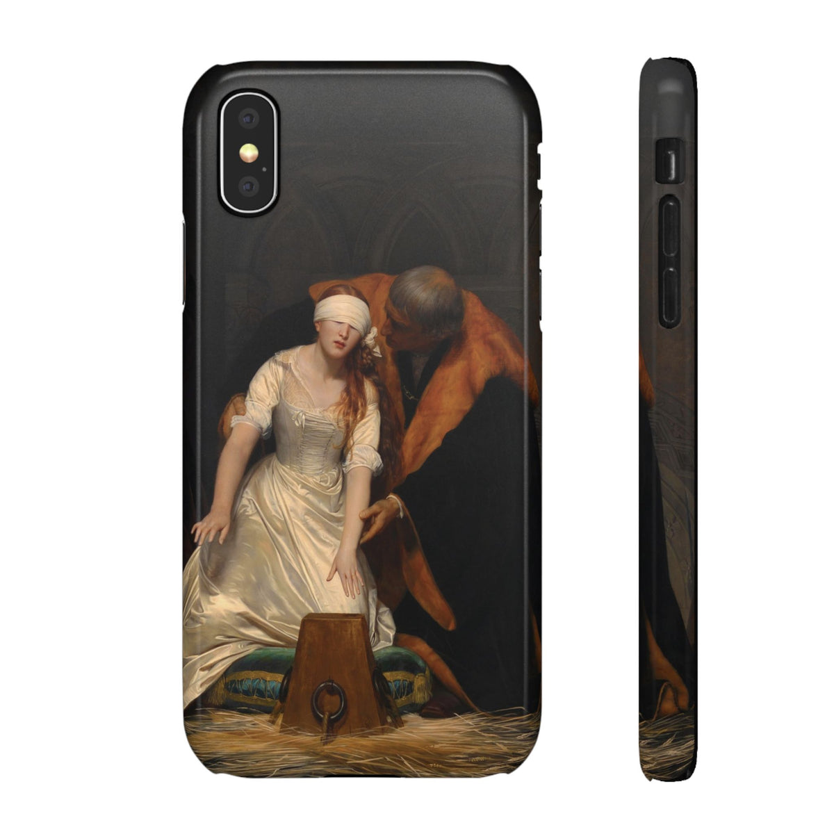 The Execution of Lady Jane Grey by Paul Delaroche - iPhone Slim Case