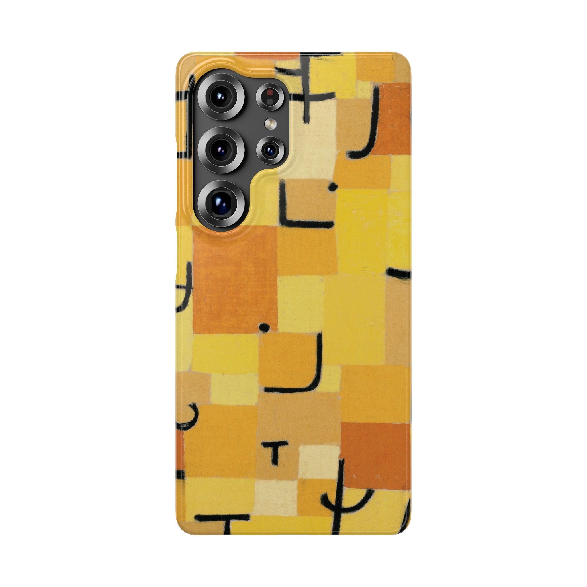Signs in Yellow by Paul Klee - Samsung Slim Case