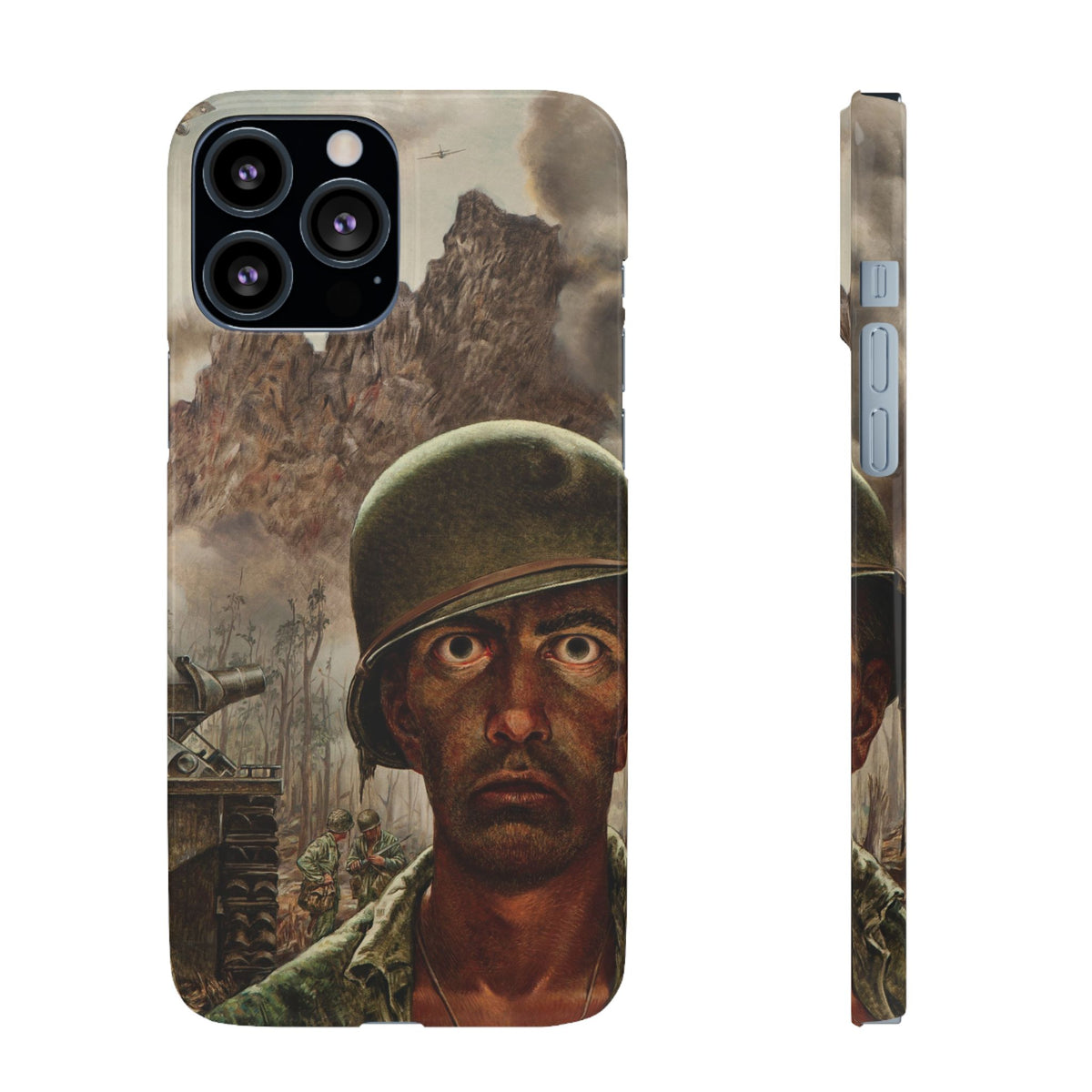 That 2,000 Yard Stare by Thomas Lea - iPhone Slim Case