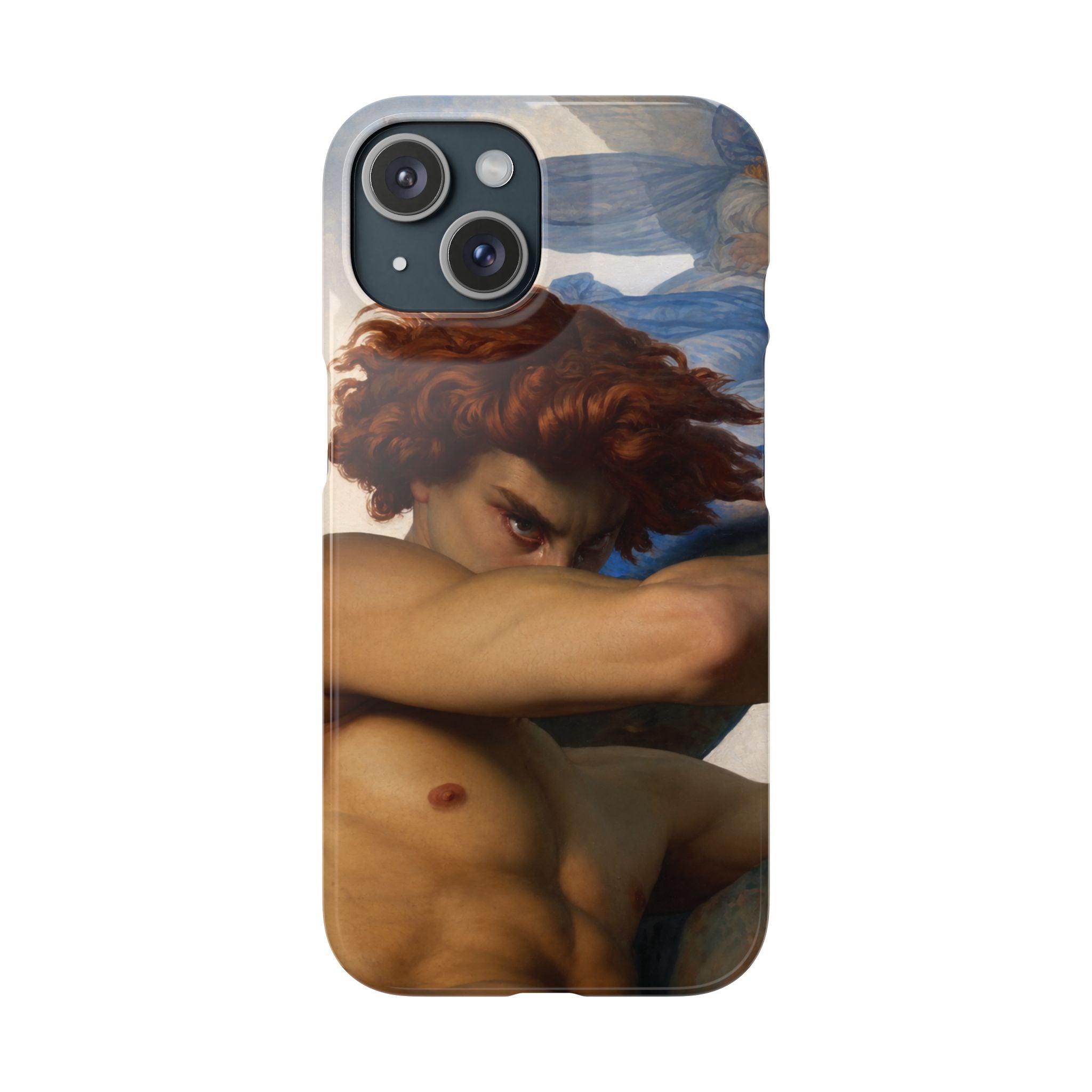 Fallen Angel by Alexandre Cabanel - iPhone Slim Case