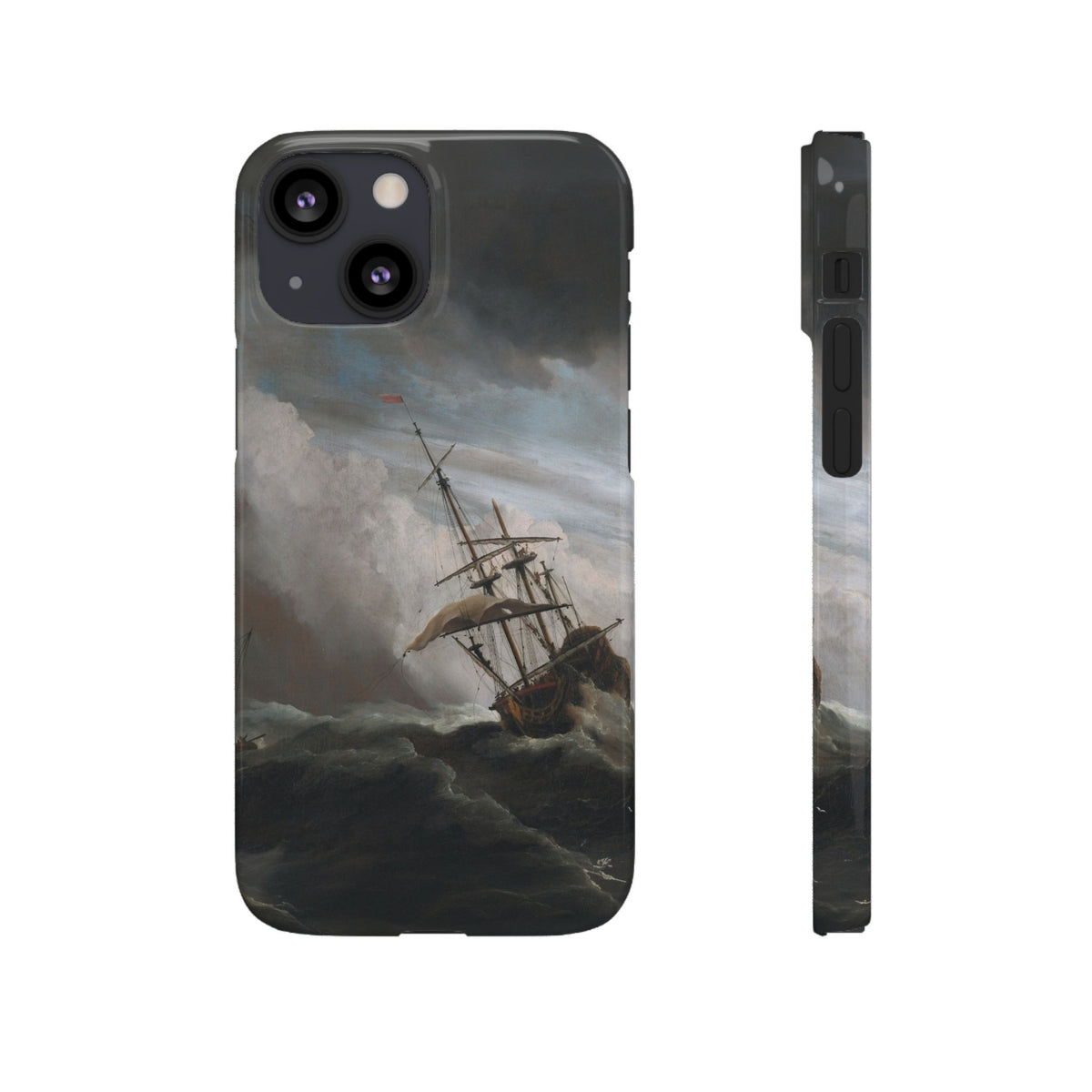 The Gust by Willem van de Velde - iPhone Slim Case