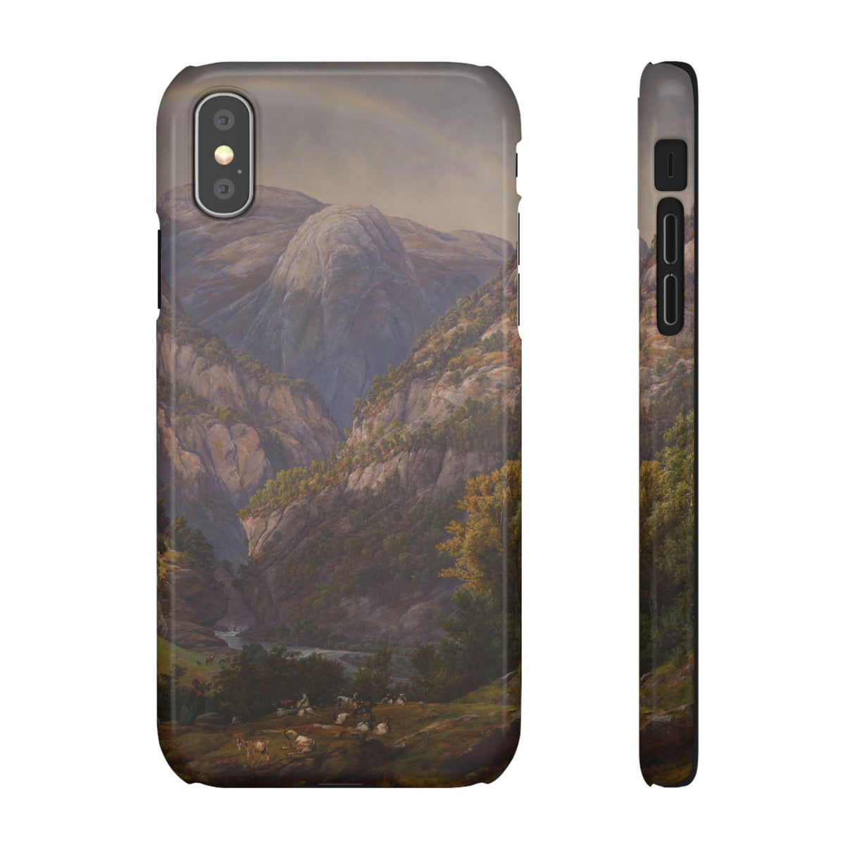 View from Stalheim by Johan Dahl - iPhone Slim Case