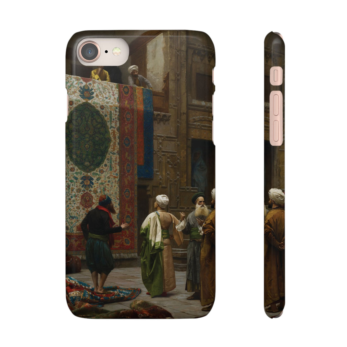 The Carpet Merchant by Jean-Leon Gerome - iPhone Slim Case