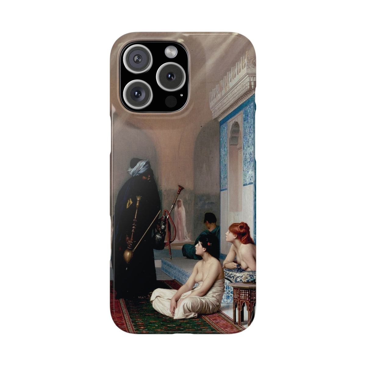 Pool in a Harem by Jean-Leon Gerome - iPhone Slim Case