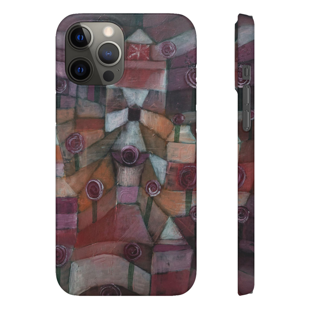 Rose Garden by Paul Klee - iPhone Slim Case