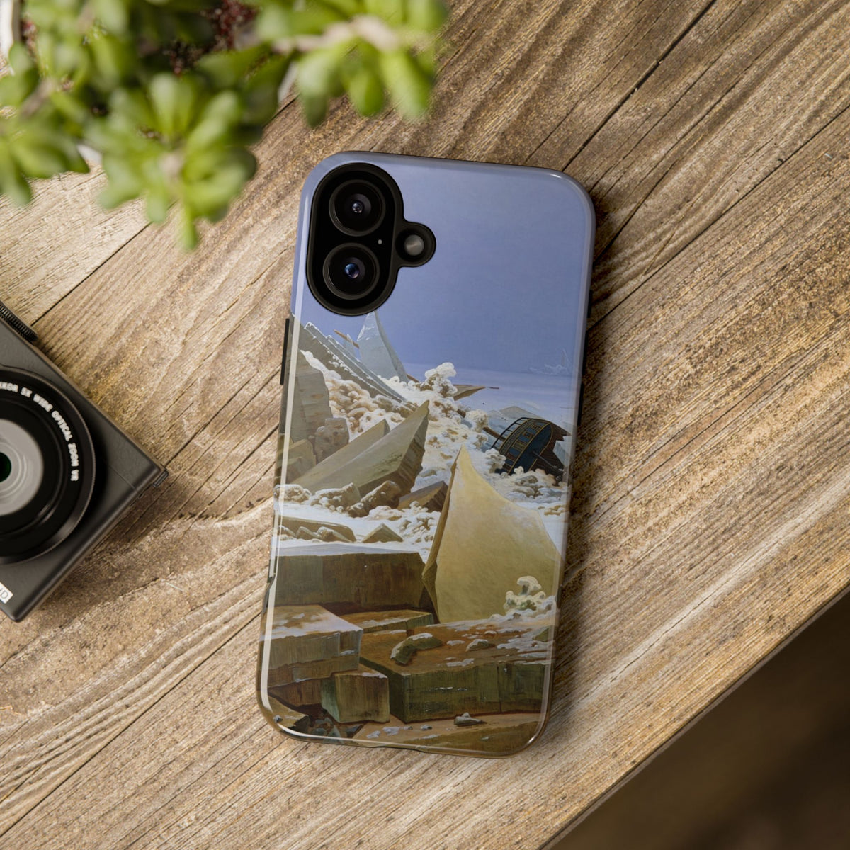 The Sea of Ice by Caspar David Friedrich - iPhone Tough Case