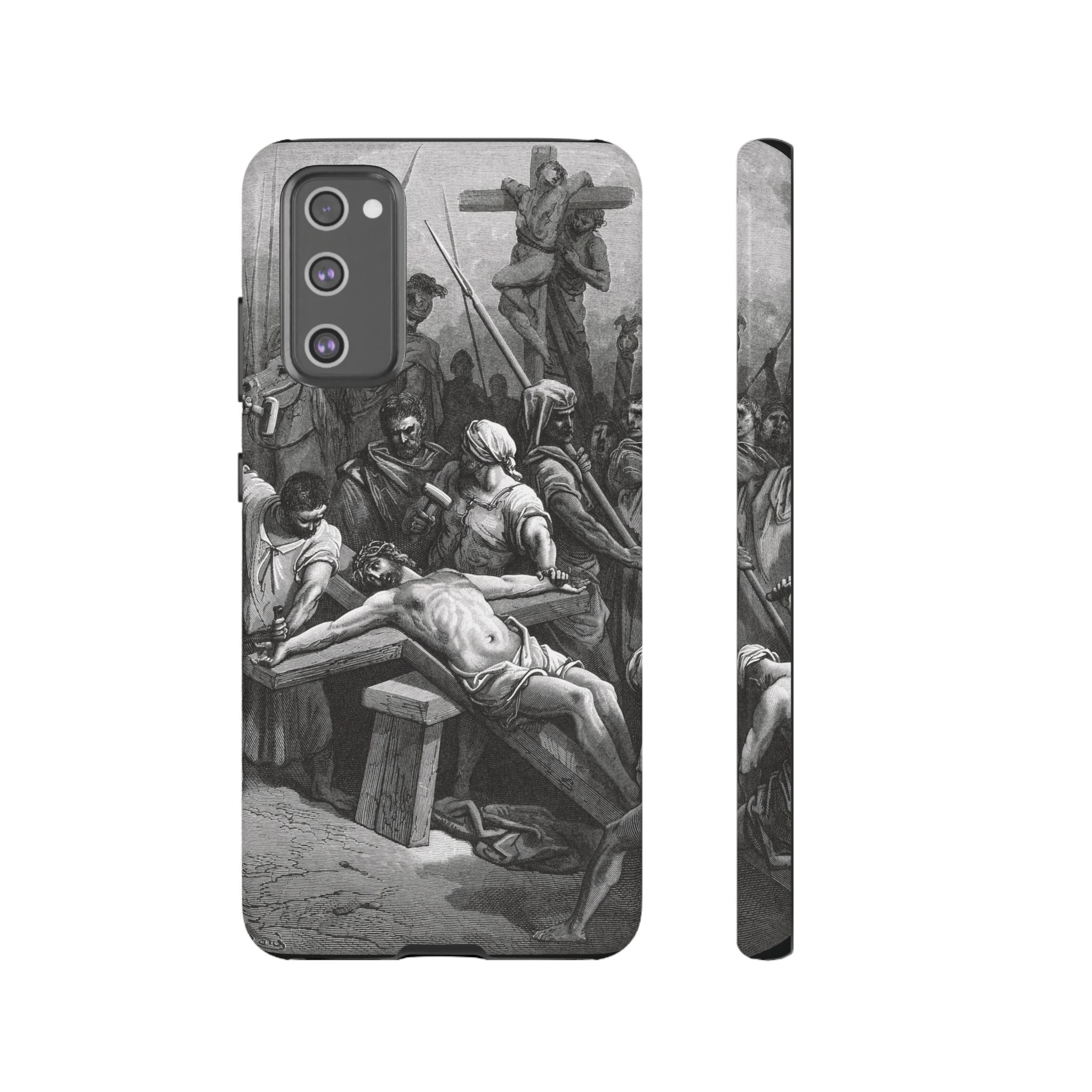 Crucifixion of Jesus by Gustave Doré - Samsung Tough Case