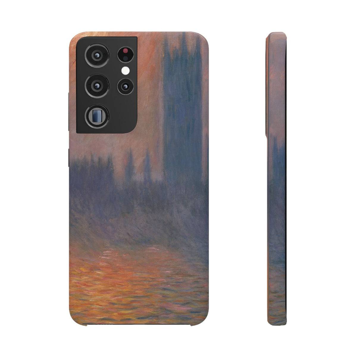 The Houses of Parliament Sunset by Claude Monet - Samsung Slim Case