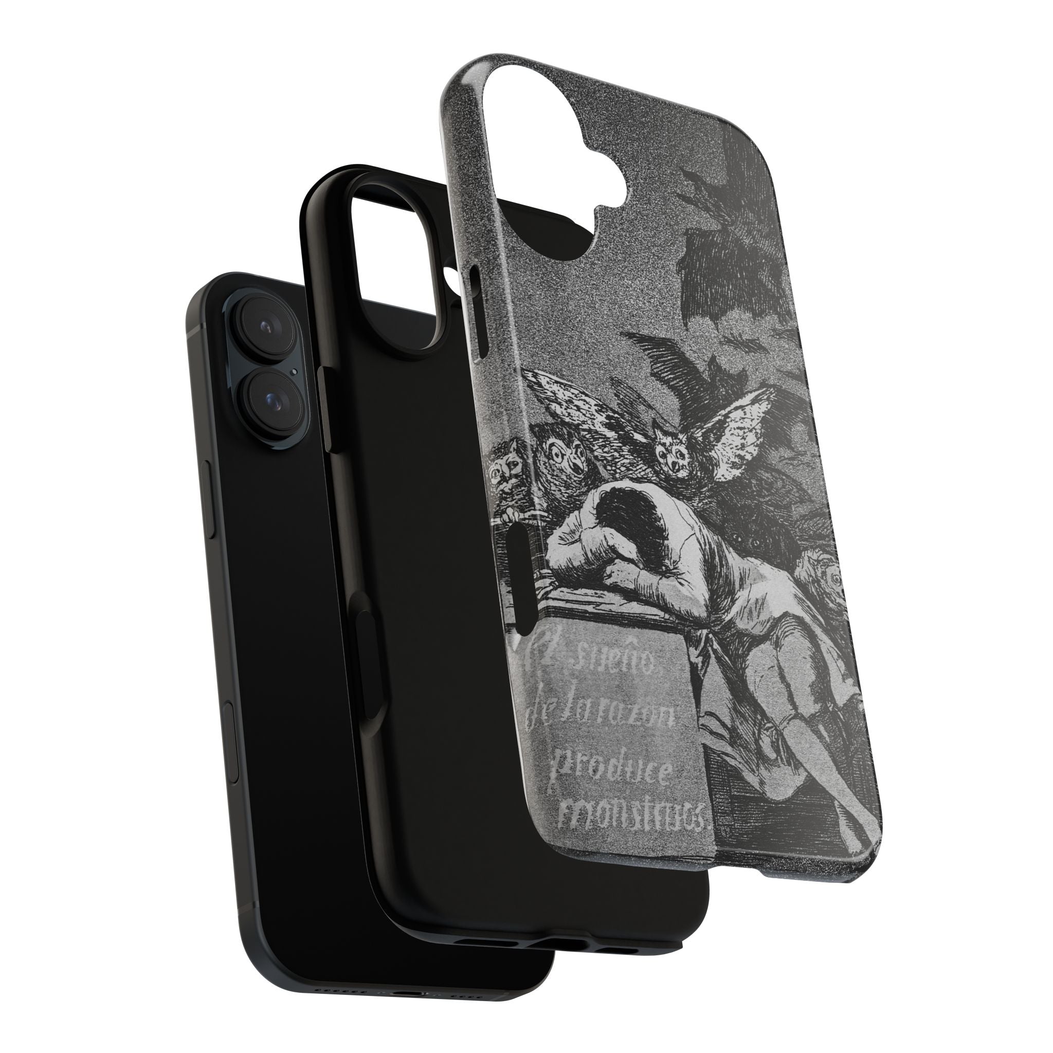 The Sleep of Reason Produces Monsters by Francisco Goya - iPhone Tough Case