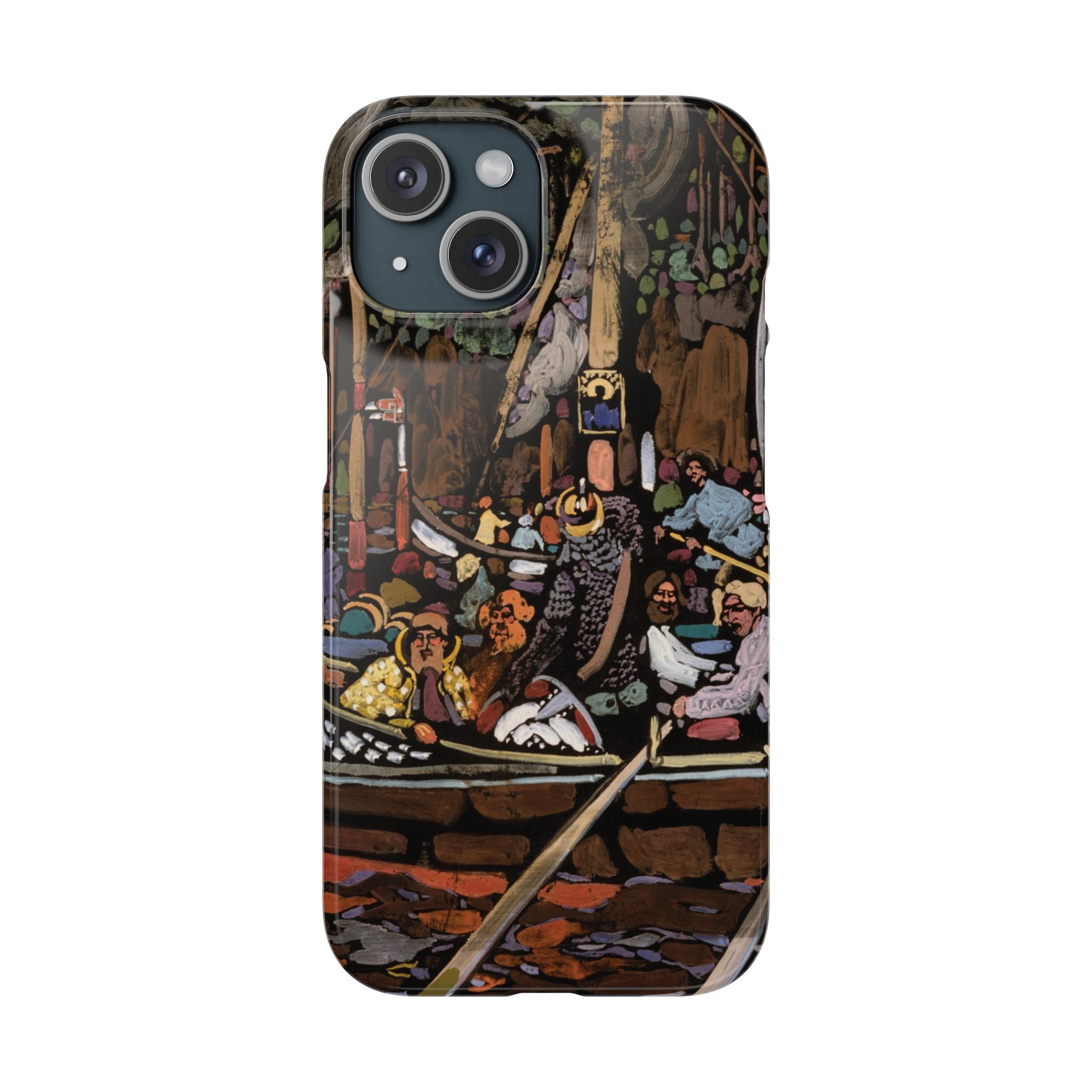 Lied (Chanson) by Vasily Kandinsky - iPhone Slim Case