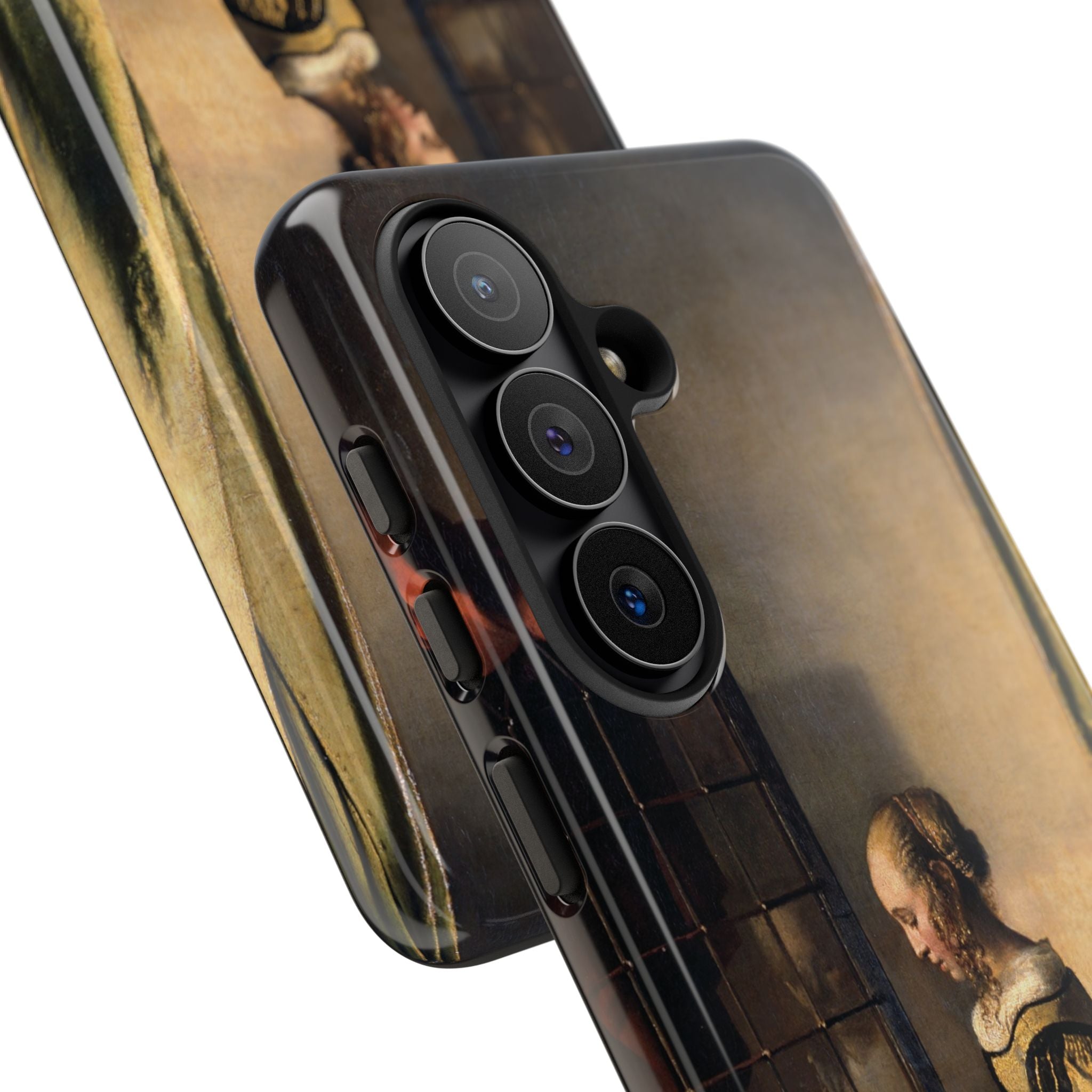 Girl Reading a Letter by an Open Window by Johannes Vermeer - Samsung Tough Case