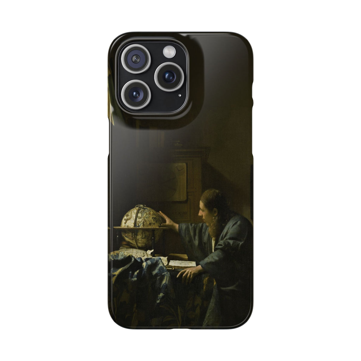 The Astronomer by Johannes Vermeer - iPhone Slim Case