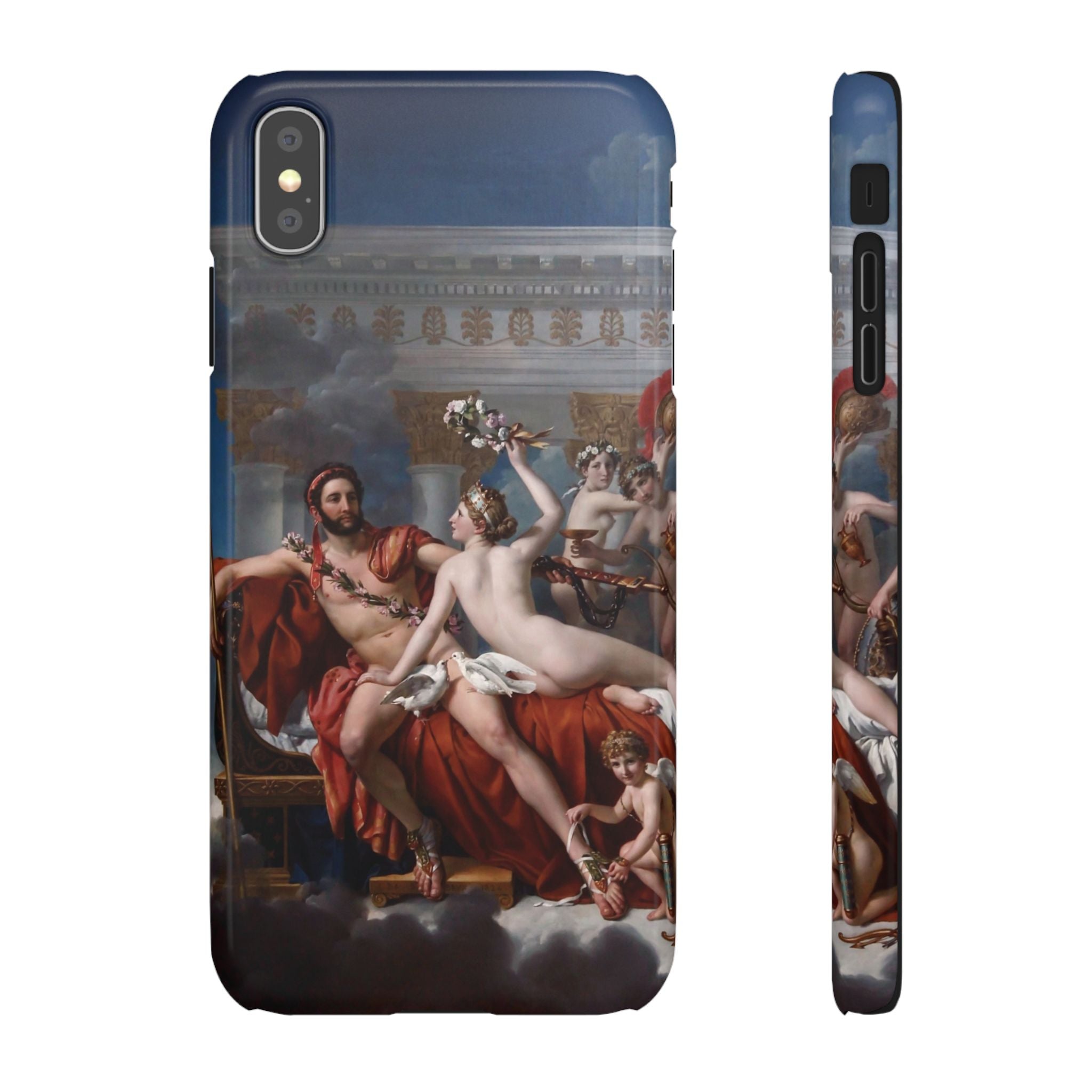 The Death of Marat by Jacques-Louis David - iPhone Slim Case