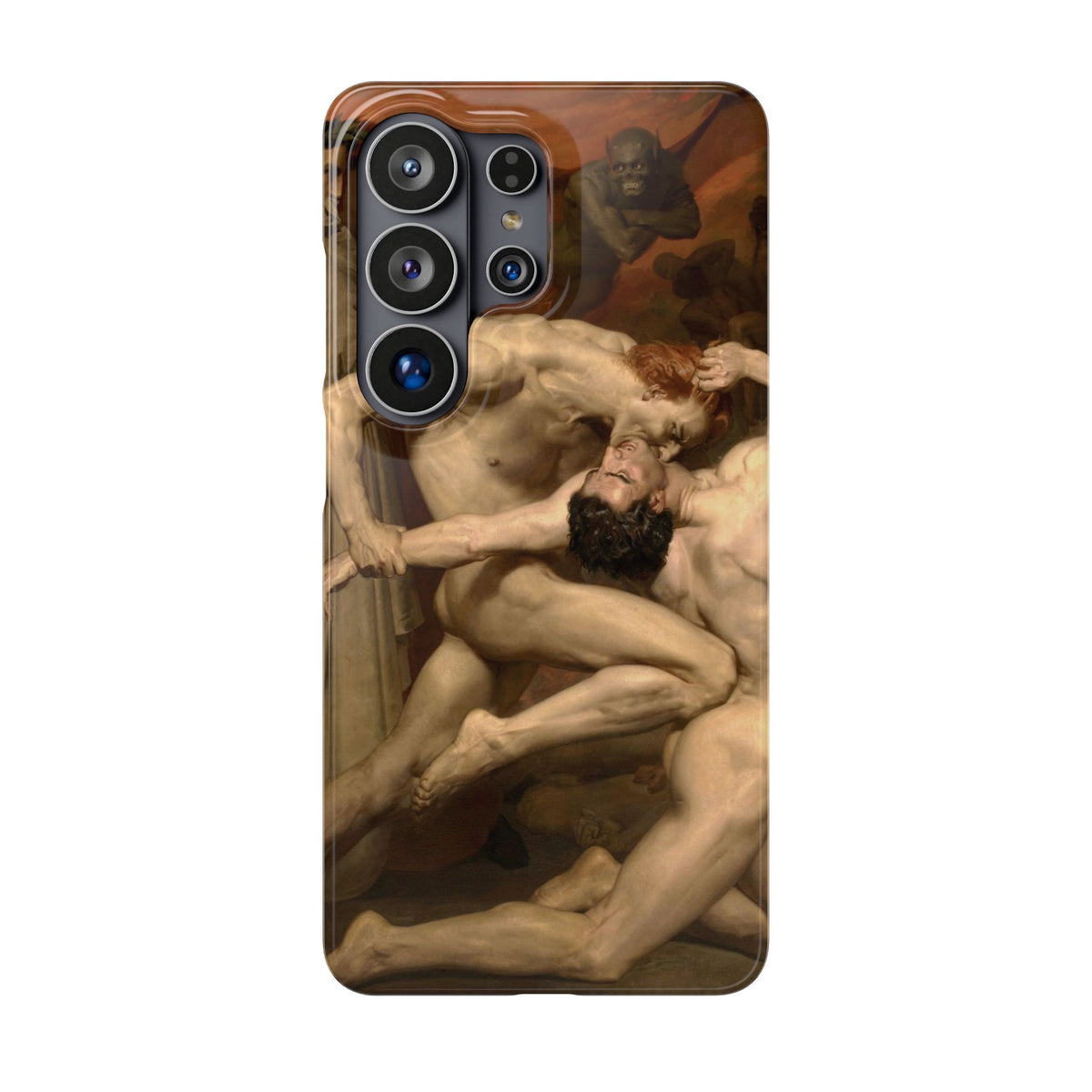 Dante and Virgile by William Bouguereau - Samsung Slim Case