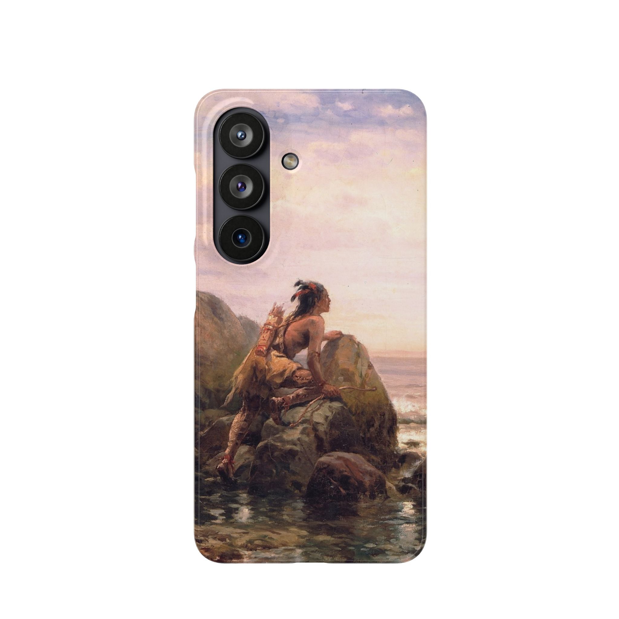 Henrik Hudson entering New York Harbor by Edward Moran - Samsung Slim Case