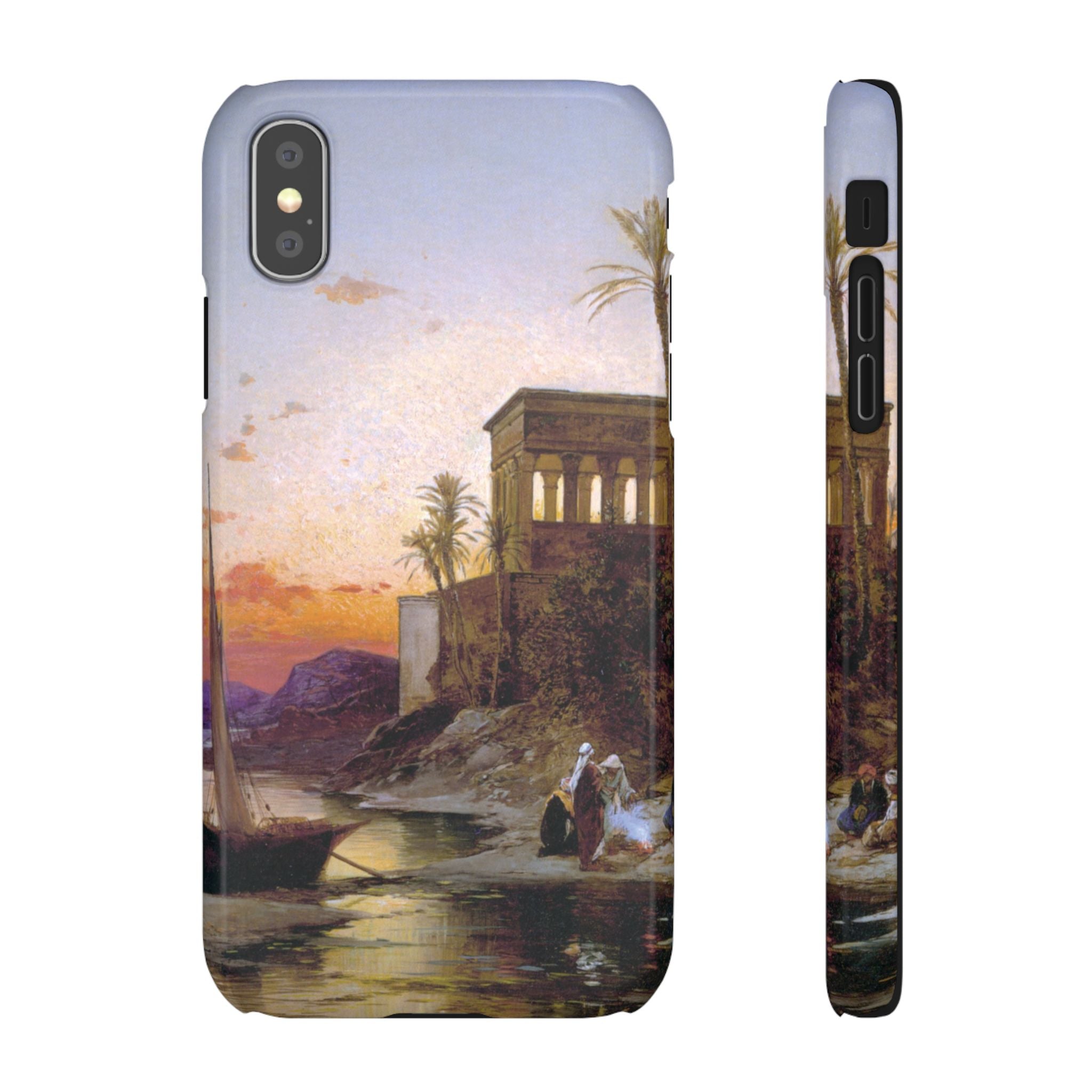 The Kiosk of Trajan by Hermann Corrodi - iPhone Slim Case