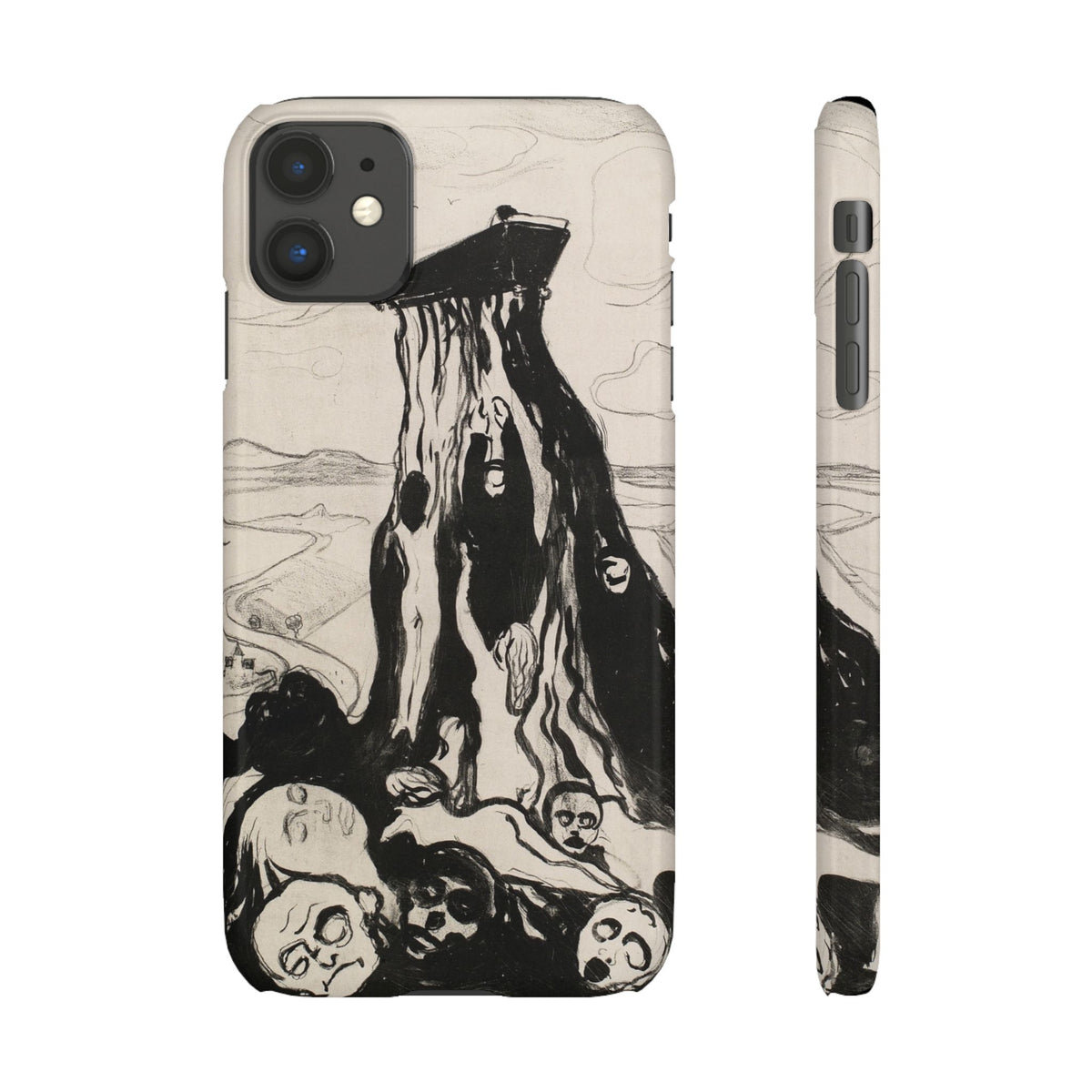 Funeral March by Edvard Munch - iPhone Slim Case
