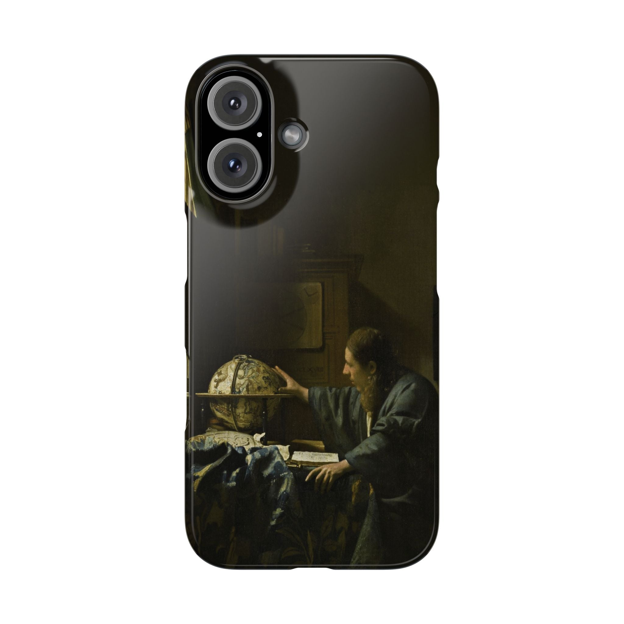 The Astronomer by Johannes Vermeer - iPhone Slim Case