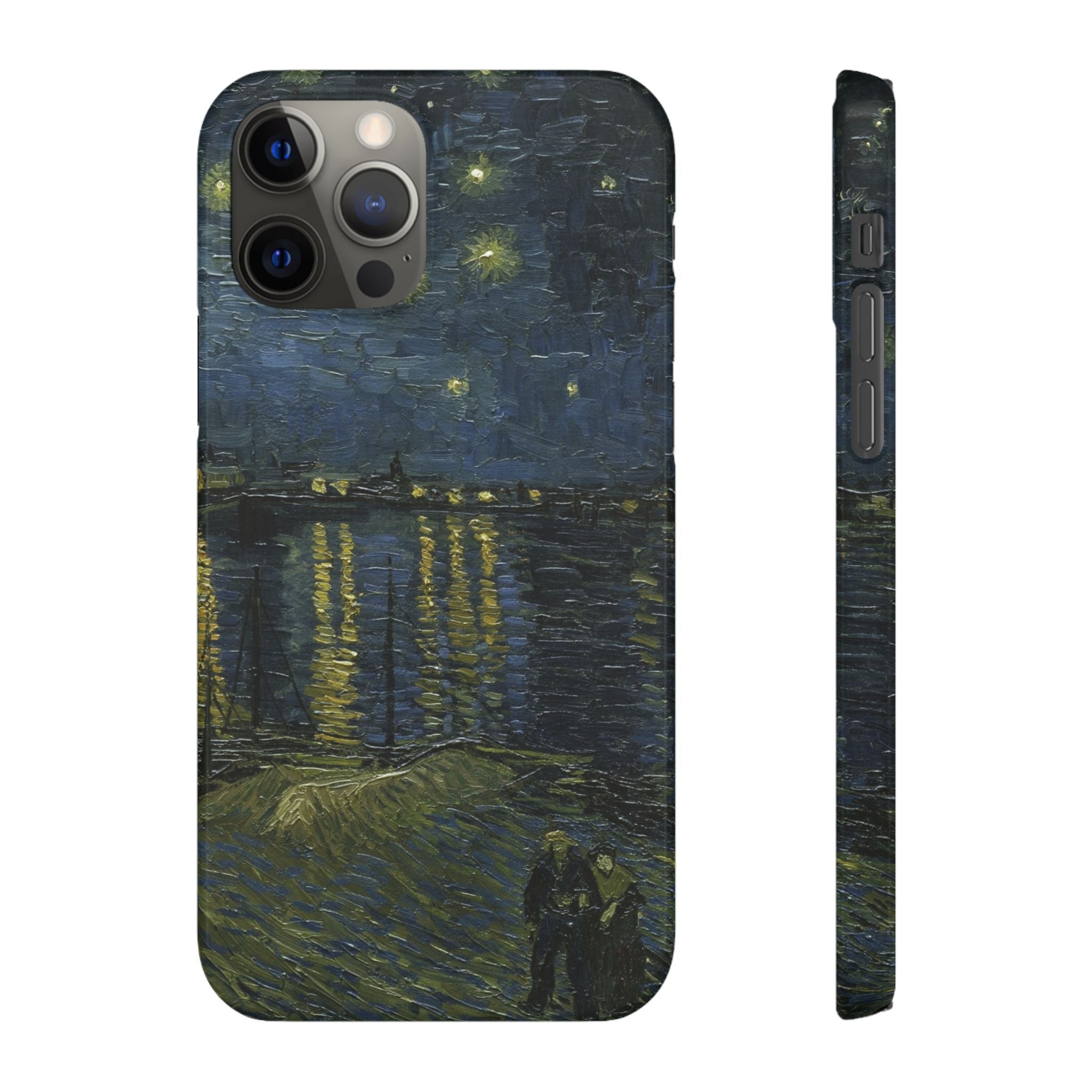 Starry Night Over the Rhône by Van Gogh - iPhone Slim Case