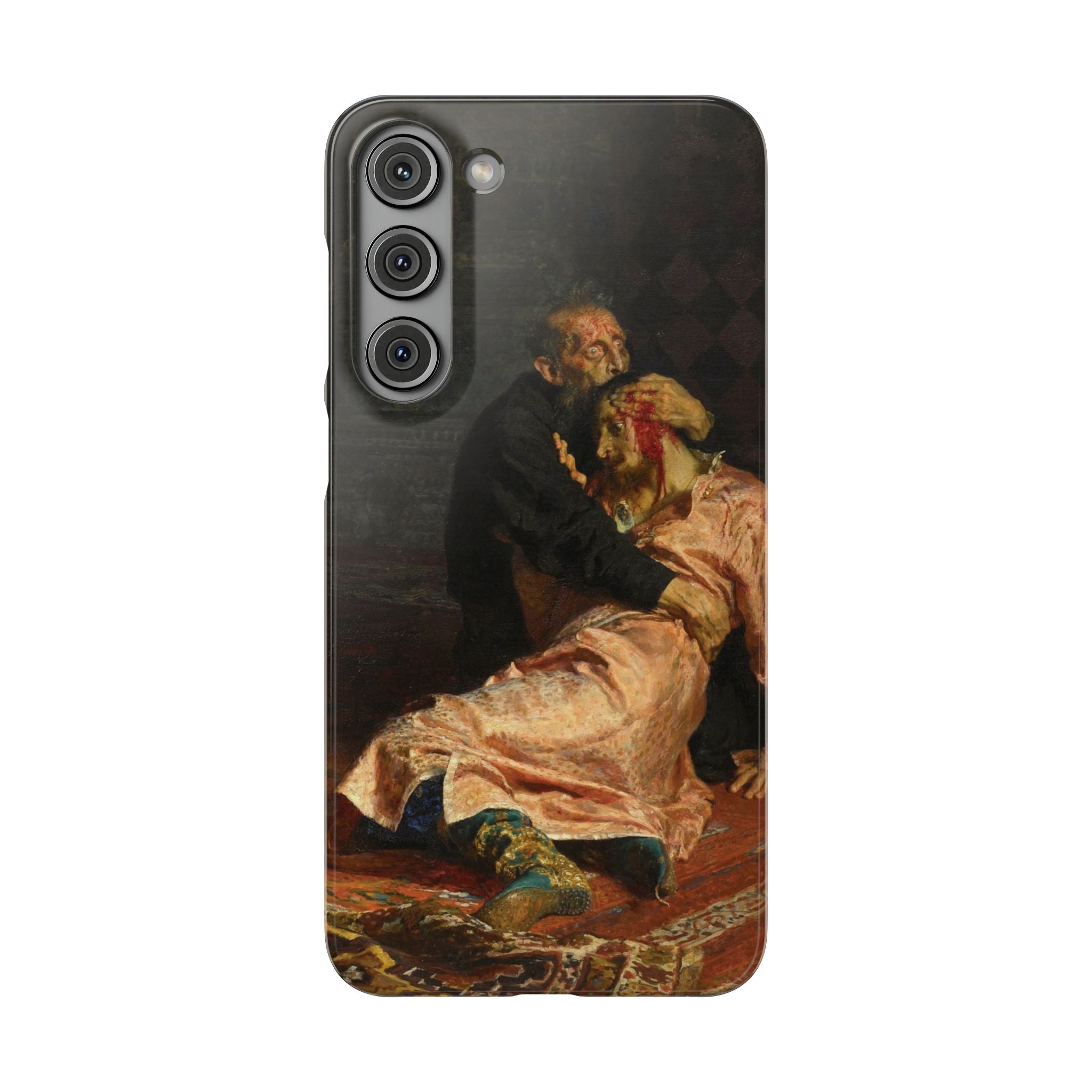 Ivan the Terrible and His Son by Ilya Repin - Samsung Slim Case