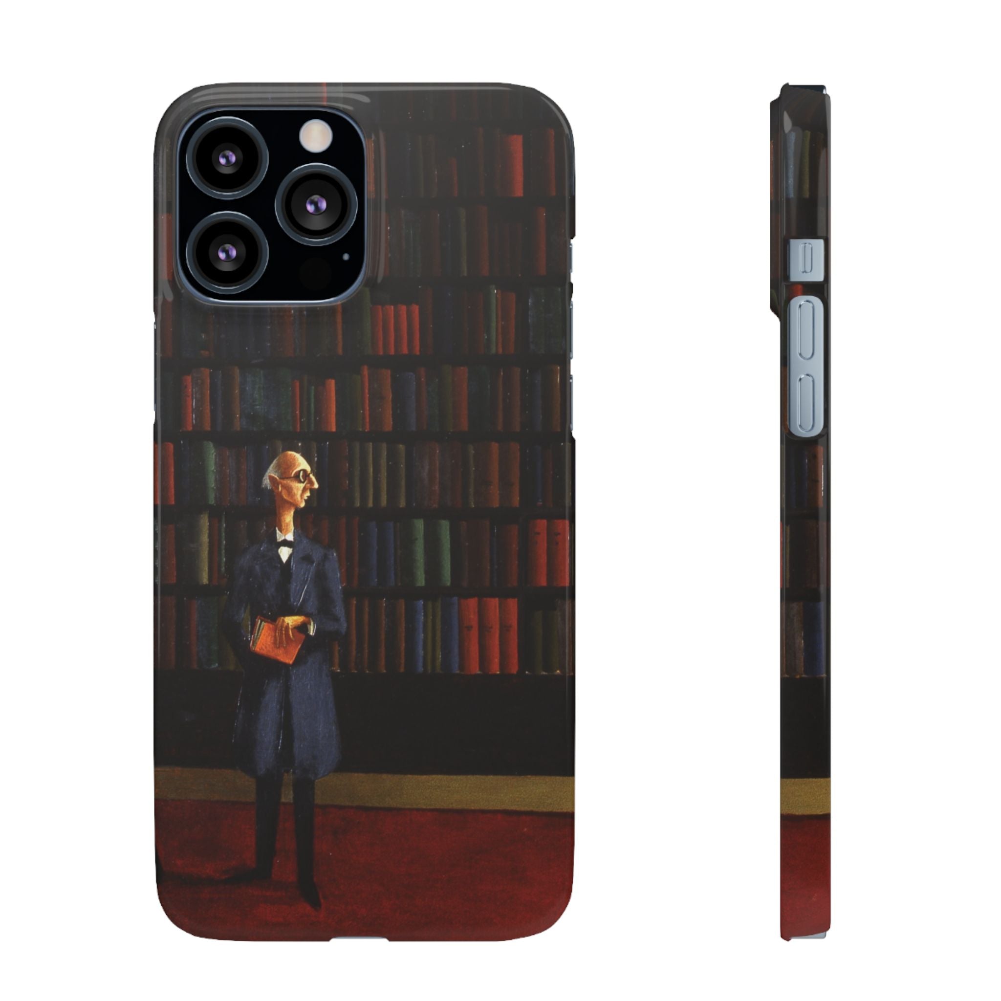The Library by Franz Sedlacek - iPhone Slim Case