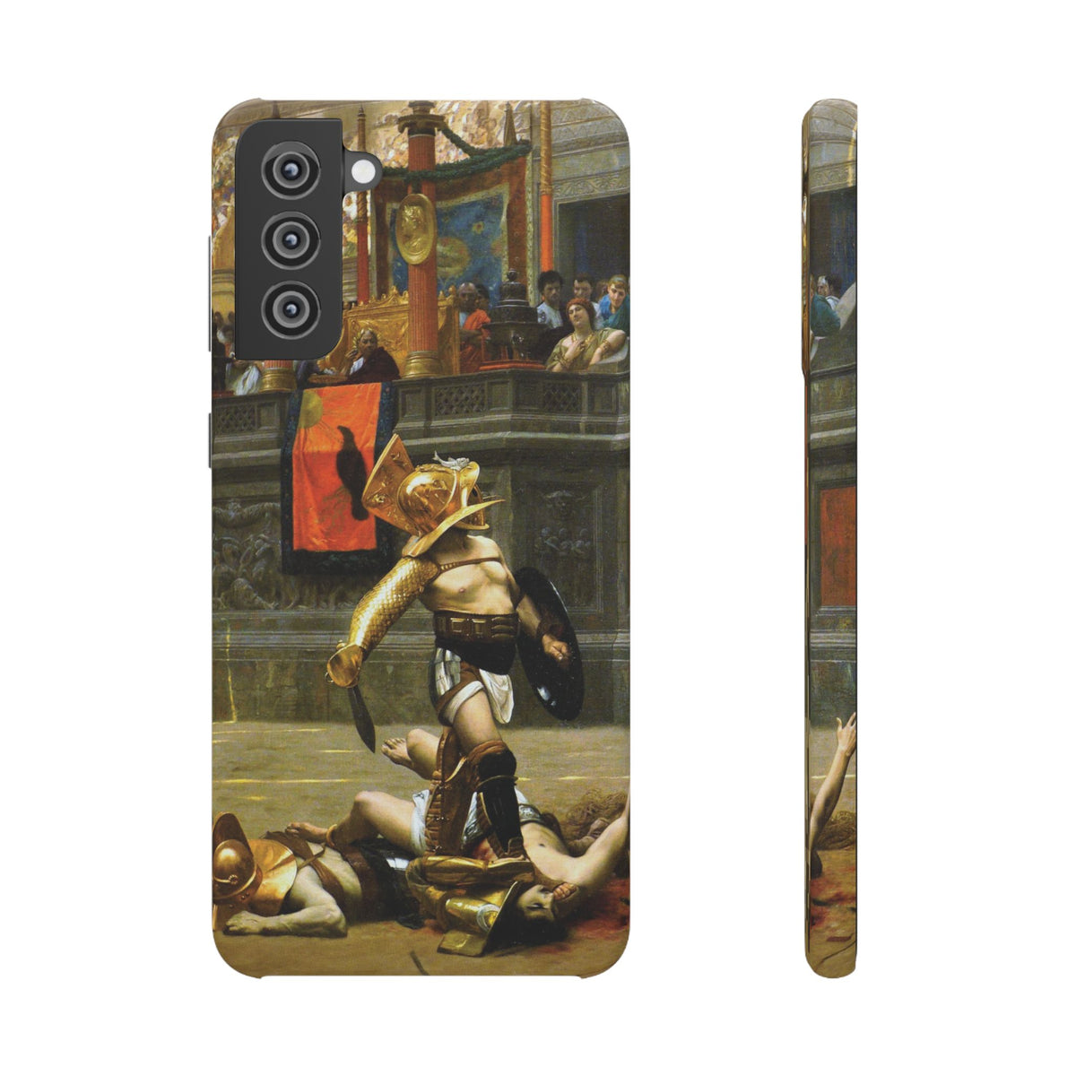 Pollice Verso by Jean Leon Gerome - Samsung Slim Case