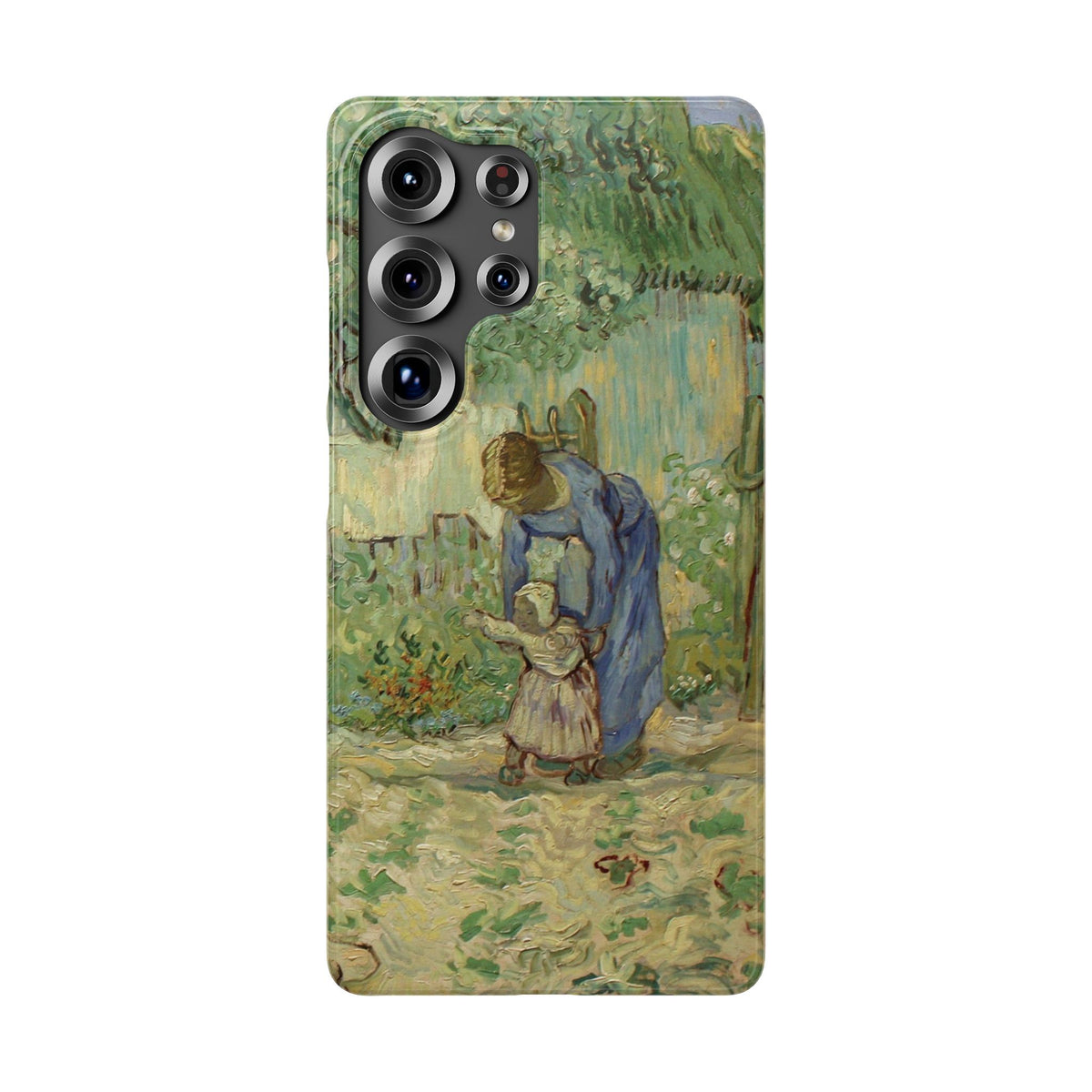 First Steps after Millet by Vincent van Gogh - Samsung Slim Case