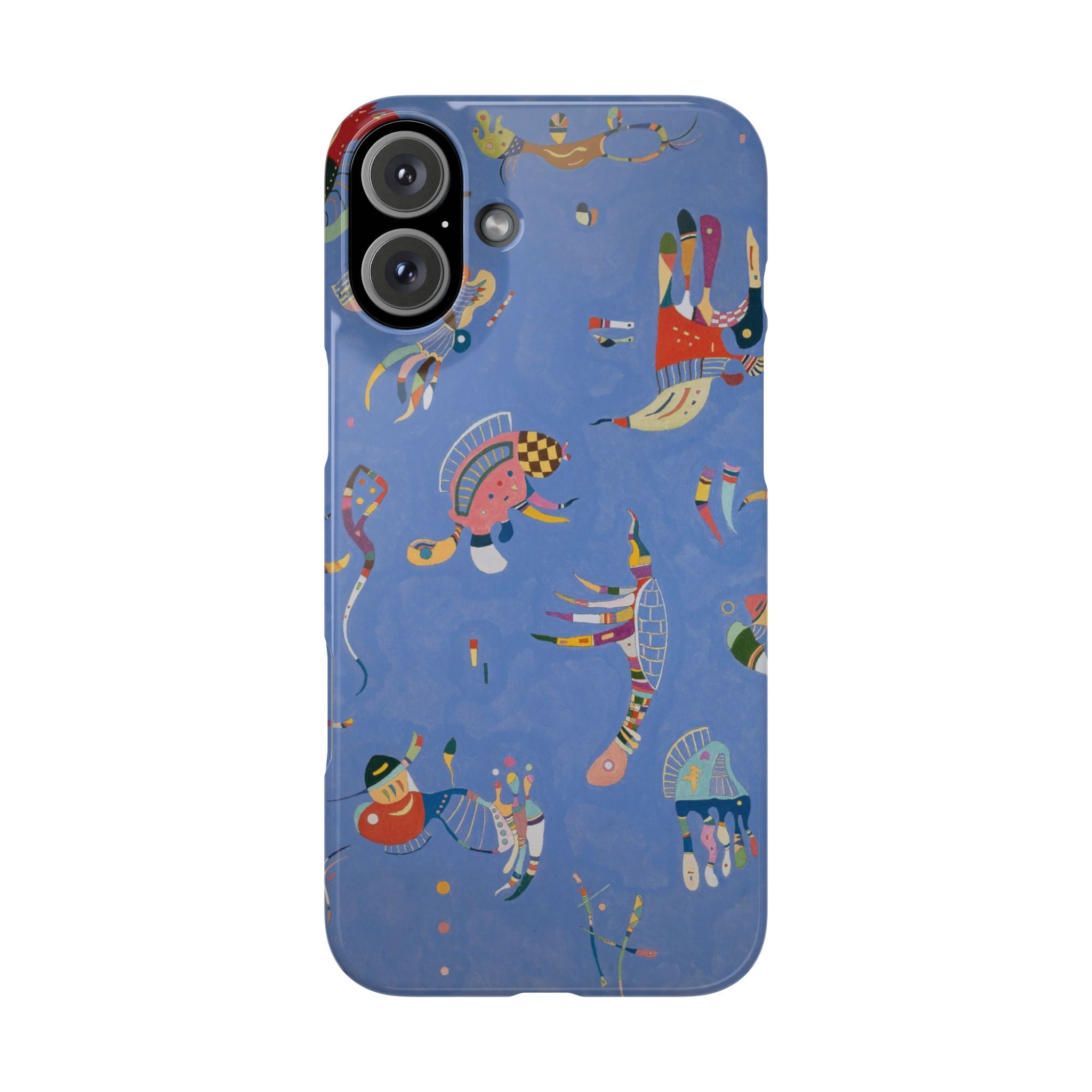 Sky Blue by Vasily Kandinsky - iPhone Slim Case