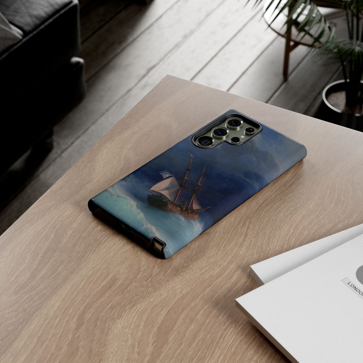 Along the Coast by Ivan Aivazovsky - Samsung Tough Case