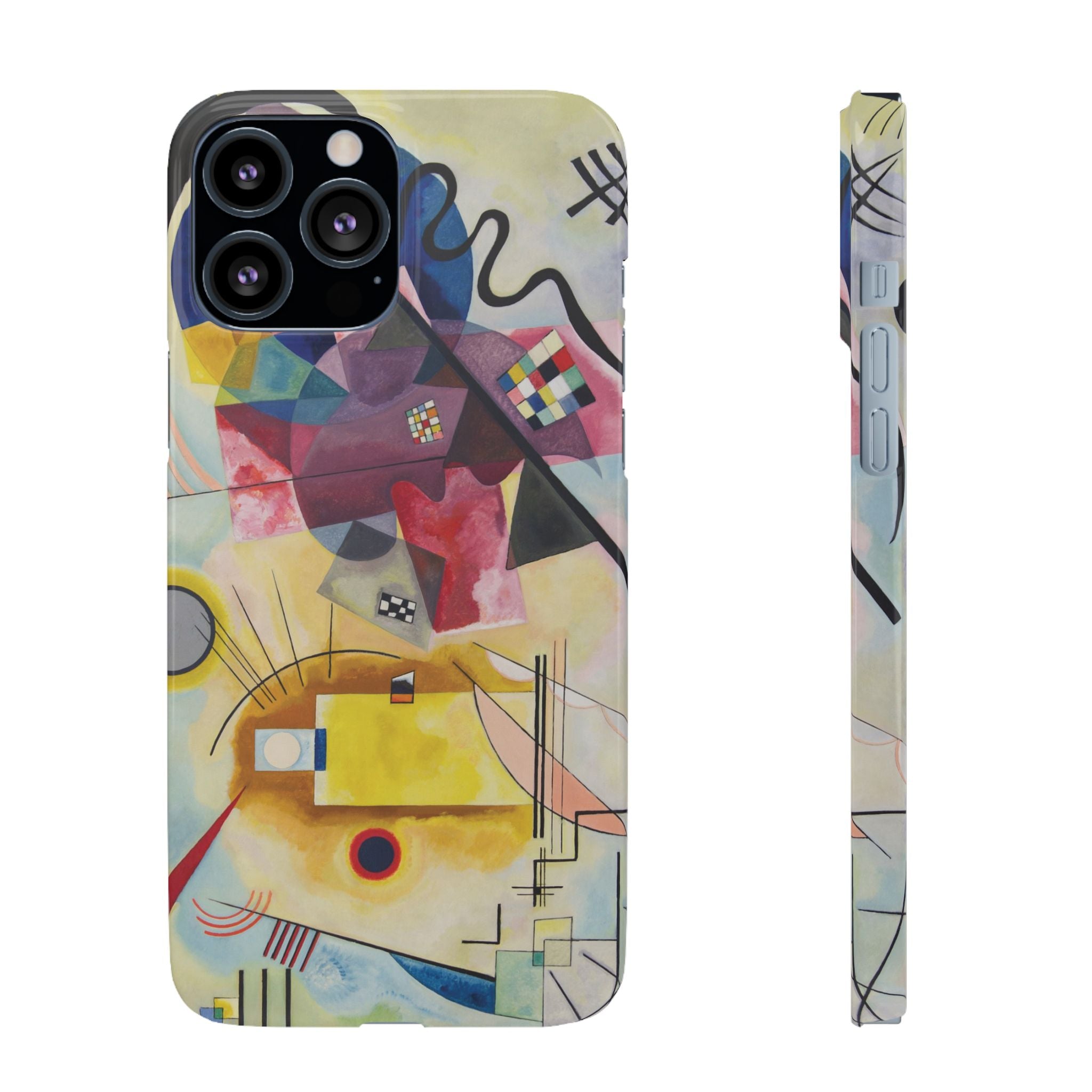Yellow-Red-Blue by Vasily Kandinsky - iPhone Slim Case