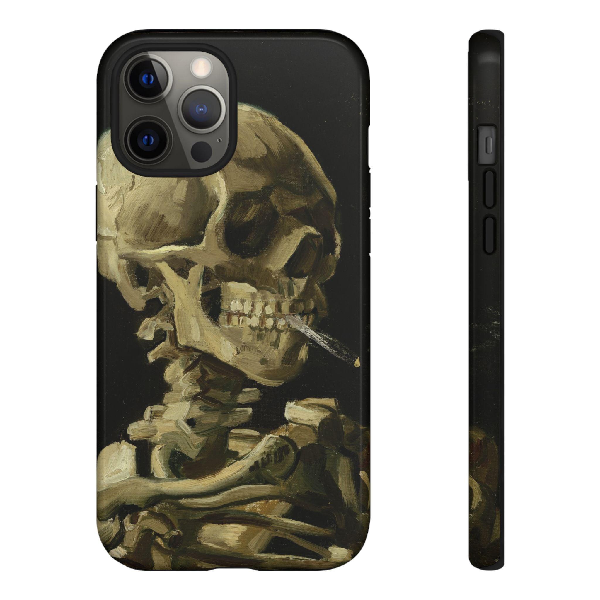 Head of a Skeleton with a Burning Cigarette by Vincent van Gogh - iPhone Tough Case
