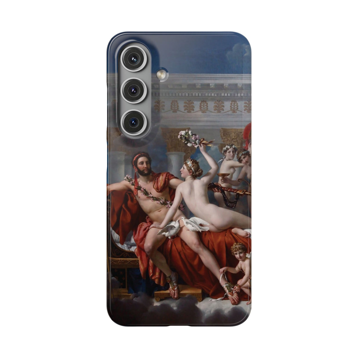 The Death of Marat by Jacques-Louis David - Samsung Slim Case