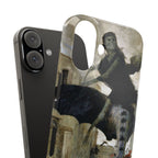 The Plague by Arnold Böcklin - iPhone Slim Case