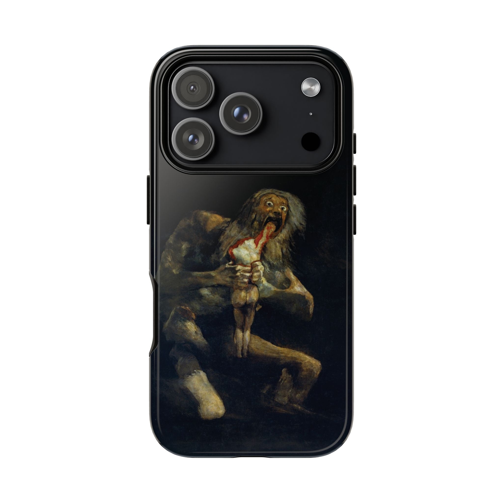 Saturn Devouring His Son by Goya - iPhone Tough Case