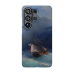 Along the Coast by Ivan Aivazovsky - Samsung Slim Case