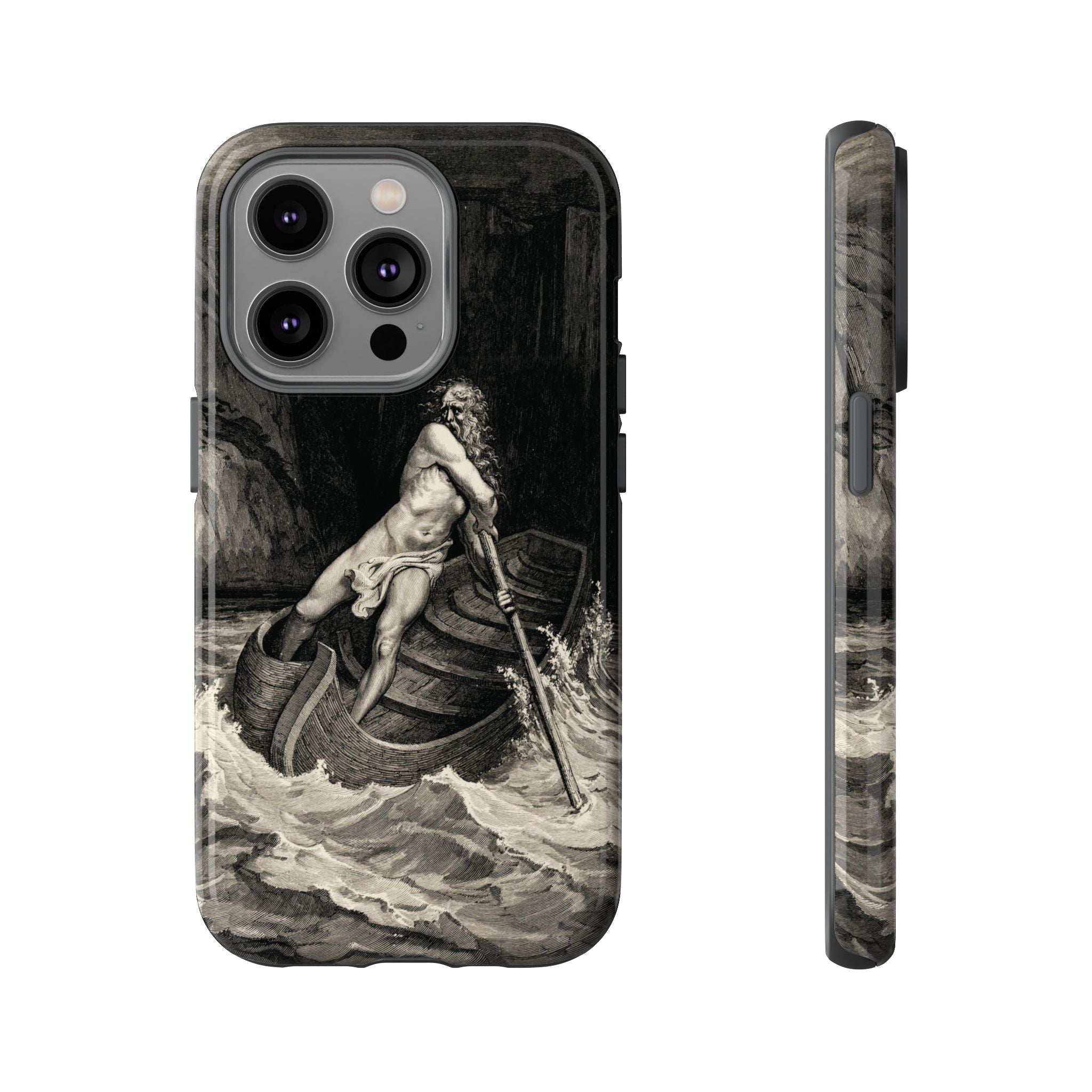 Canto III - Charon by Gustave Doré - iPhone Tough Case