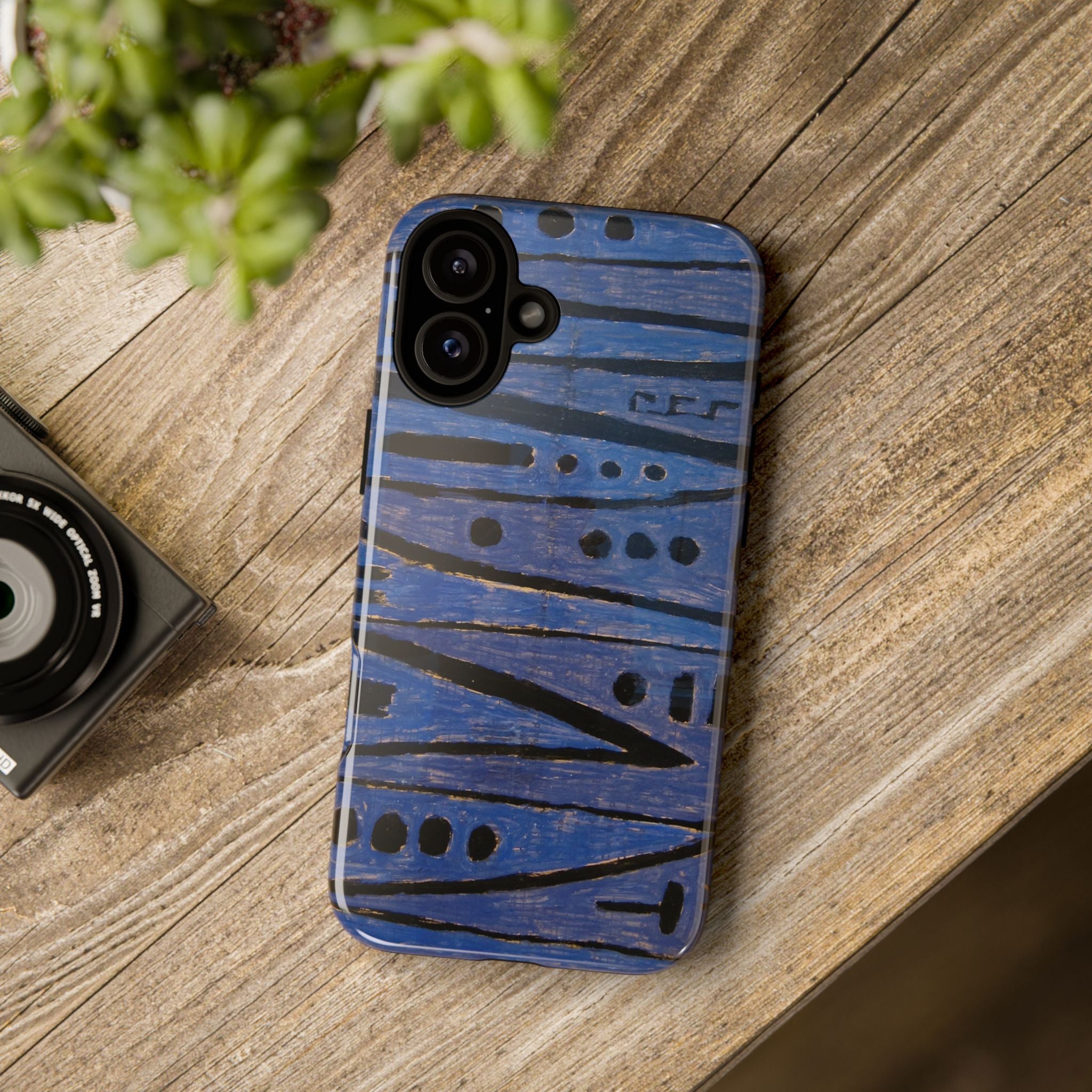 Heroic strokes of the bow by Paul Klee - iPhone Tough Case