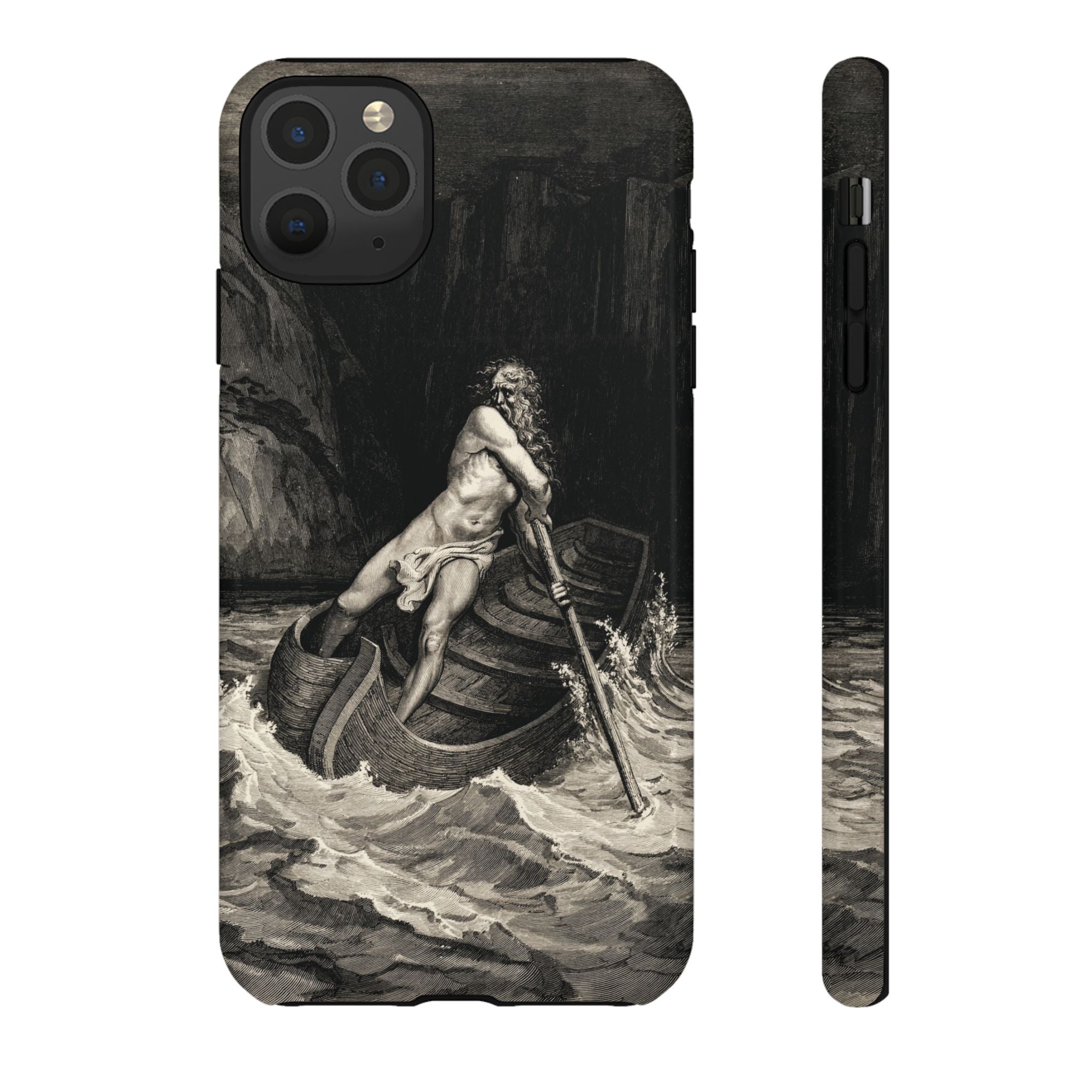 Canto III - Charon by Gustave Doré - iPhone Tough Case