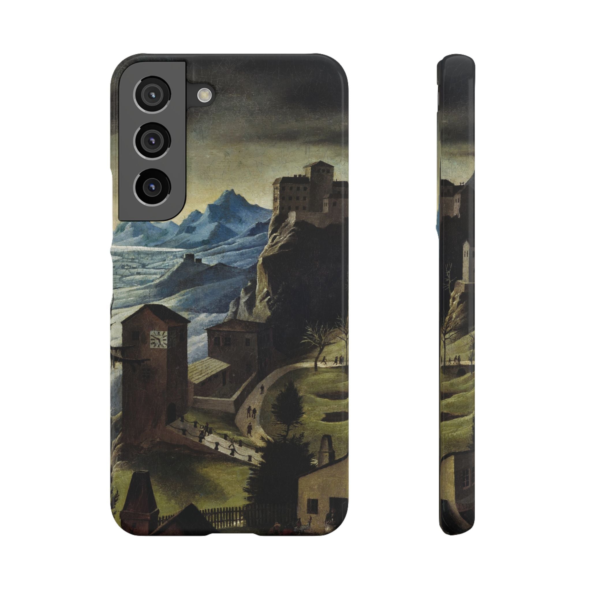 Landschaft mit Burg by Franz Sedlacek - Samsung Slim Case