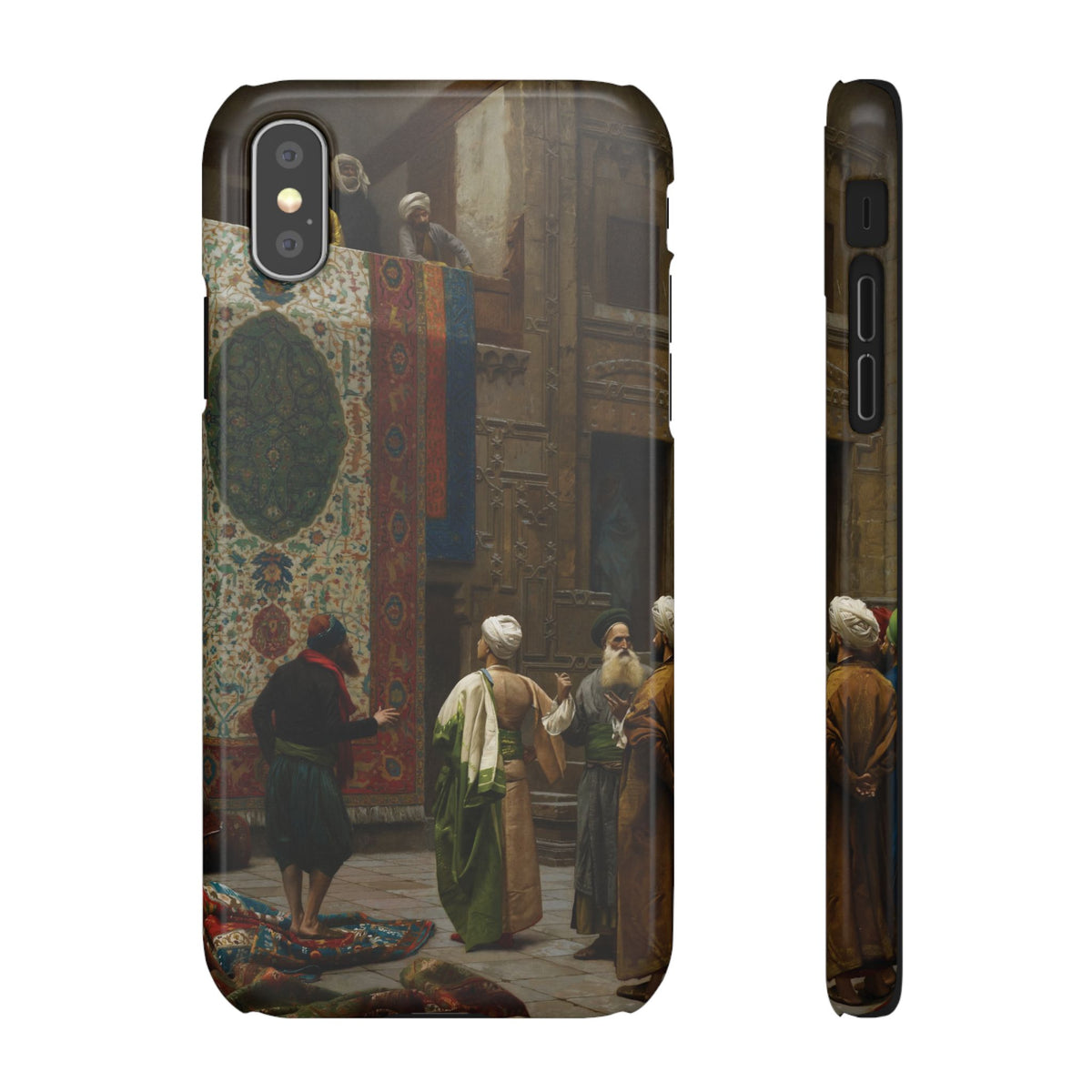 The Carpet Merchant by Jean-Leon Gerome - iPhone Slim Case