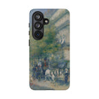 The Grands Boulevards by Pierre Auguste Renoir - Samsung Tough Case