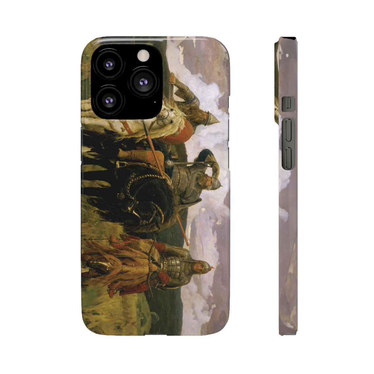 Bogatyrs by Viktor Vasnetsov - iPhone Slim Case