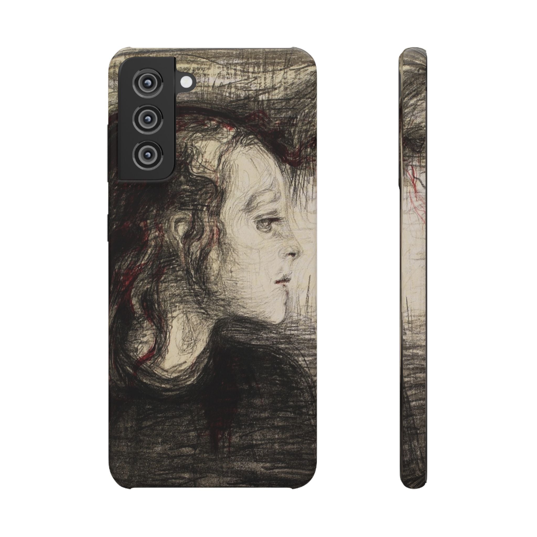 The Sick Child by Edvard Munch - Samsung Slim Case