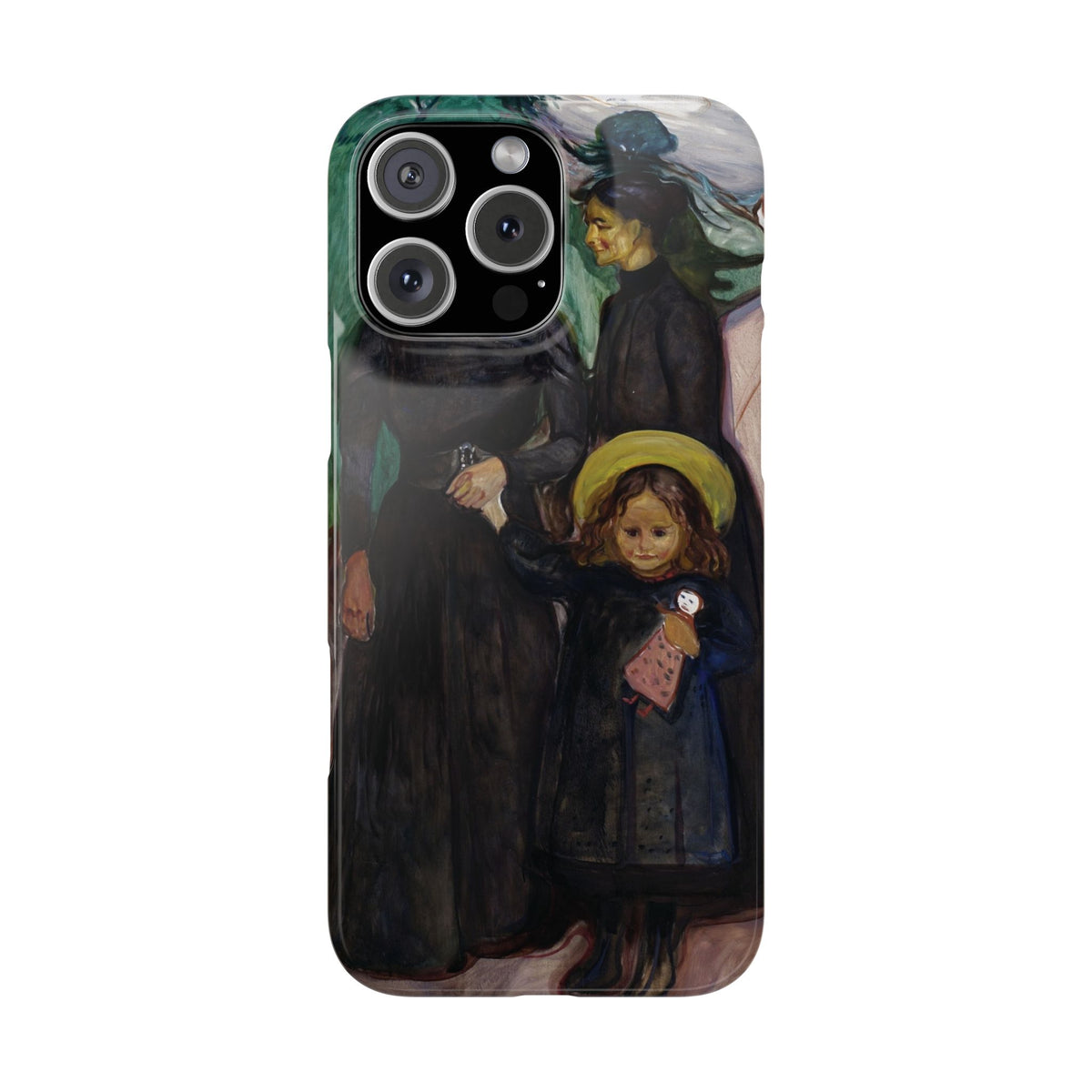 The Family by Edvard Munch - iPhone Slim Case