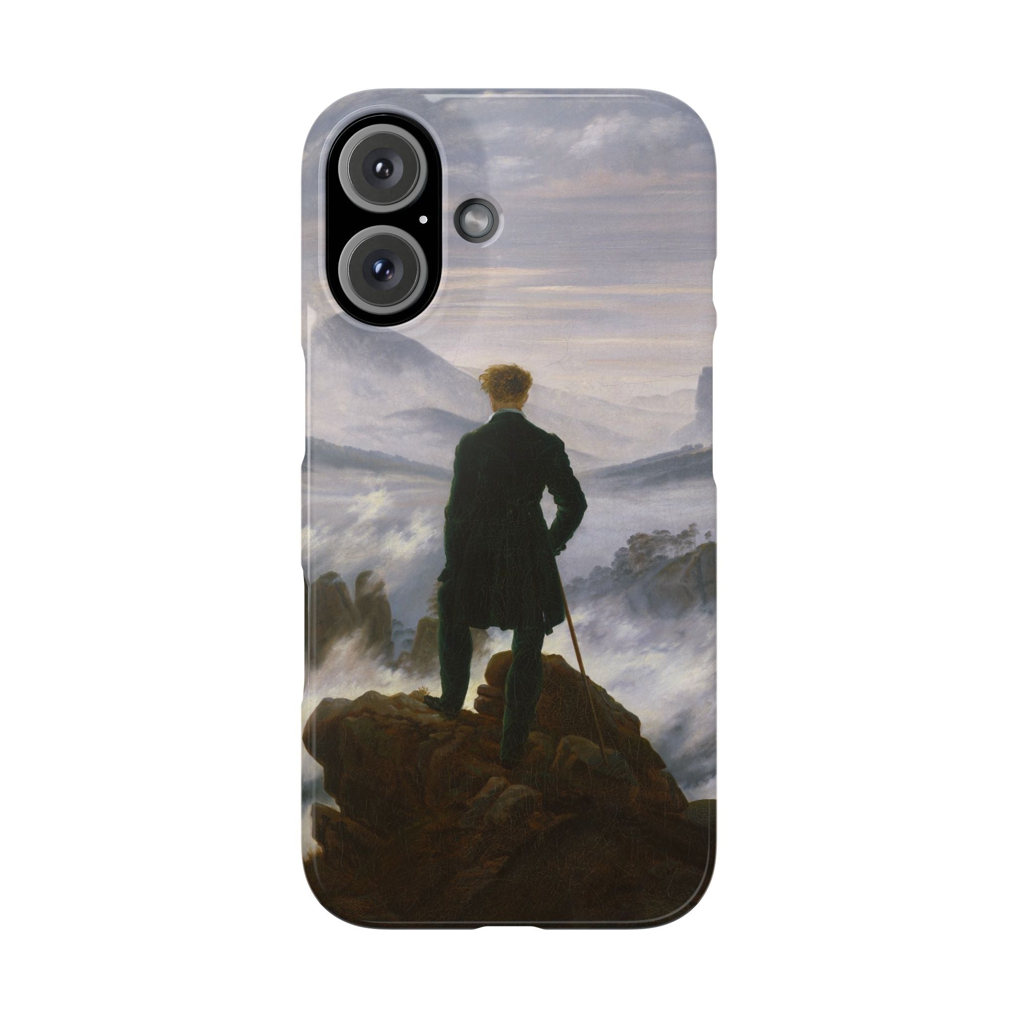 The Wanderer above the Sea of Fog by Caspar David Friedrich - iPhone Slim Case
