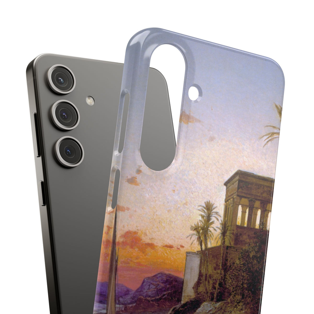 The Kiosk of Trajan by Hermann Corrodi - Samsung Slim Case